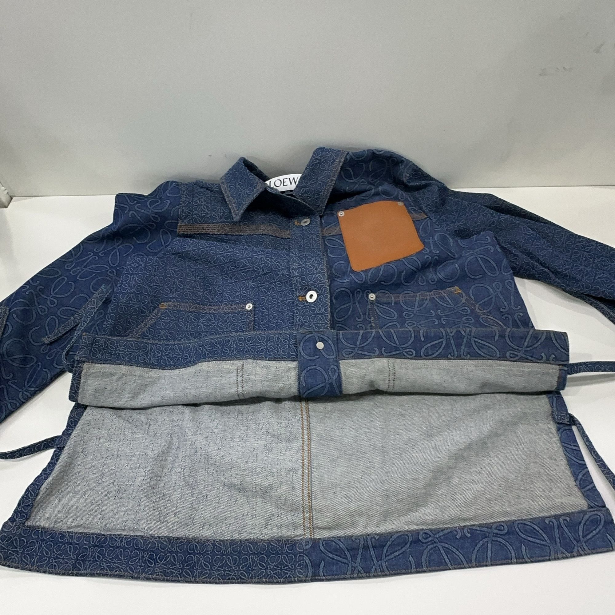 Loewe Loewe Anagram Denim Jacket Size 38 Size XS / US 0-2 / IT 36-38 - 7 Thumbnail