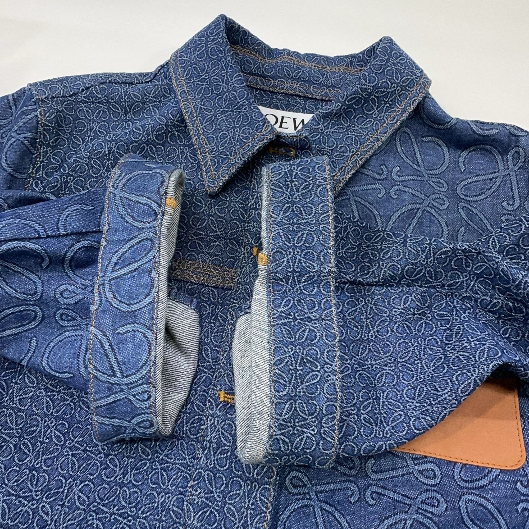 Loewe Loewe Anagram Denim Jacket Size 38 Size XS / US 0-2 / IT 36-38 - 8 Thumbnail