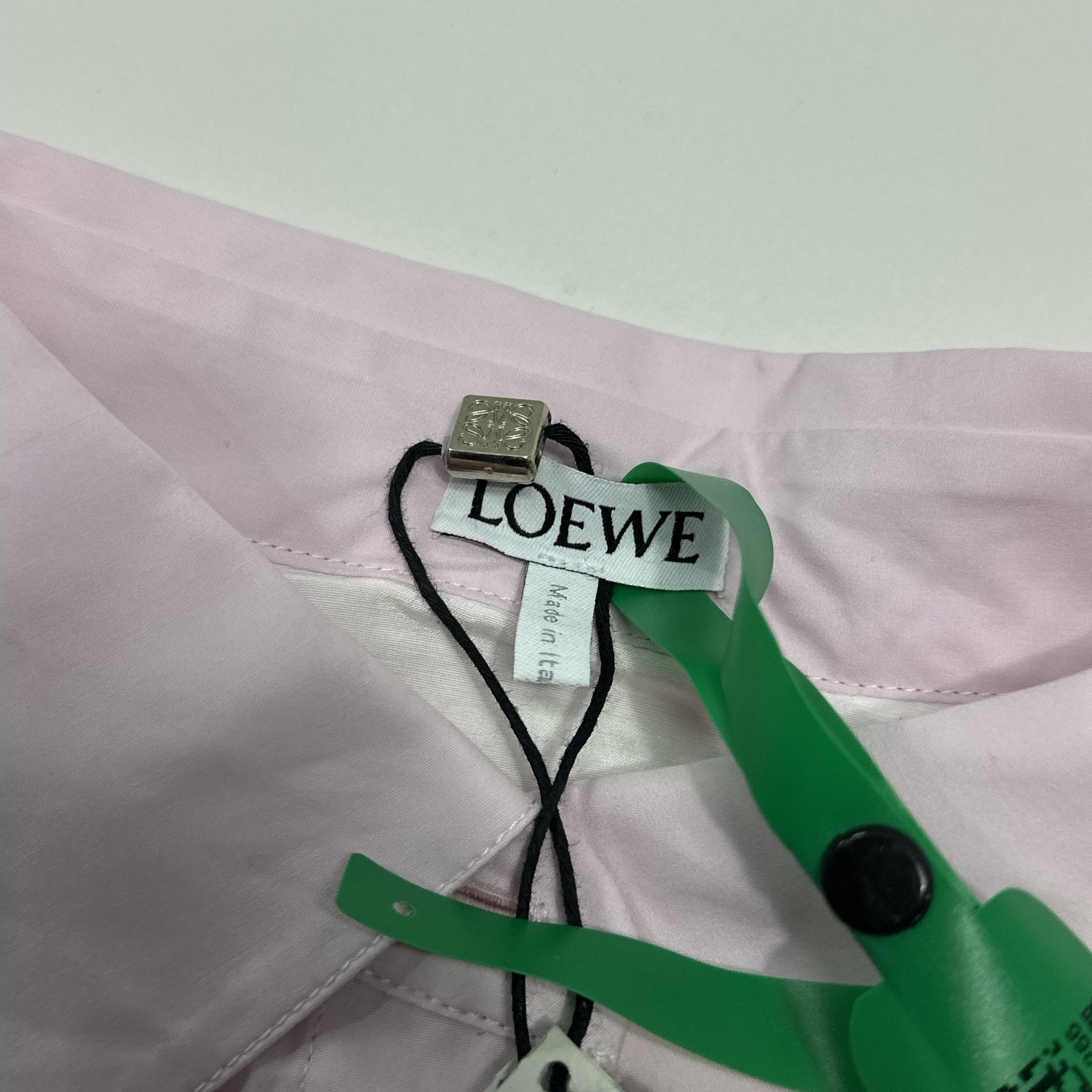 Loewe Loewe Pink Cotton Blend Button Up Shirt Size 40 Size S / US 4 / IT 40 - 4 Thumbnail