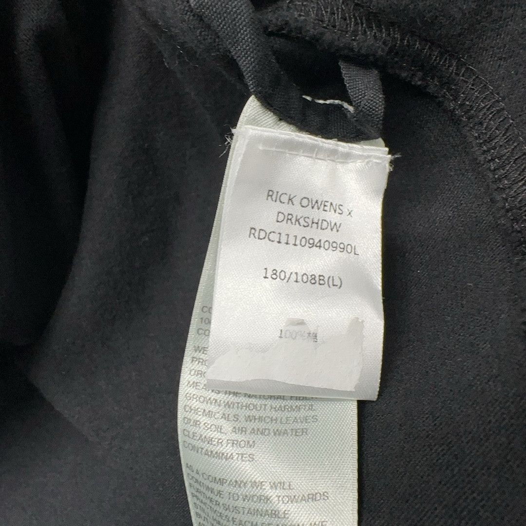 Rick Owens Rick Owens Graphic Hoodie Black Size L Size US L / EU 52-54 / 3 - 4 Thumbnail