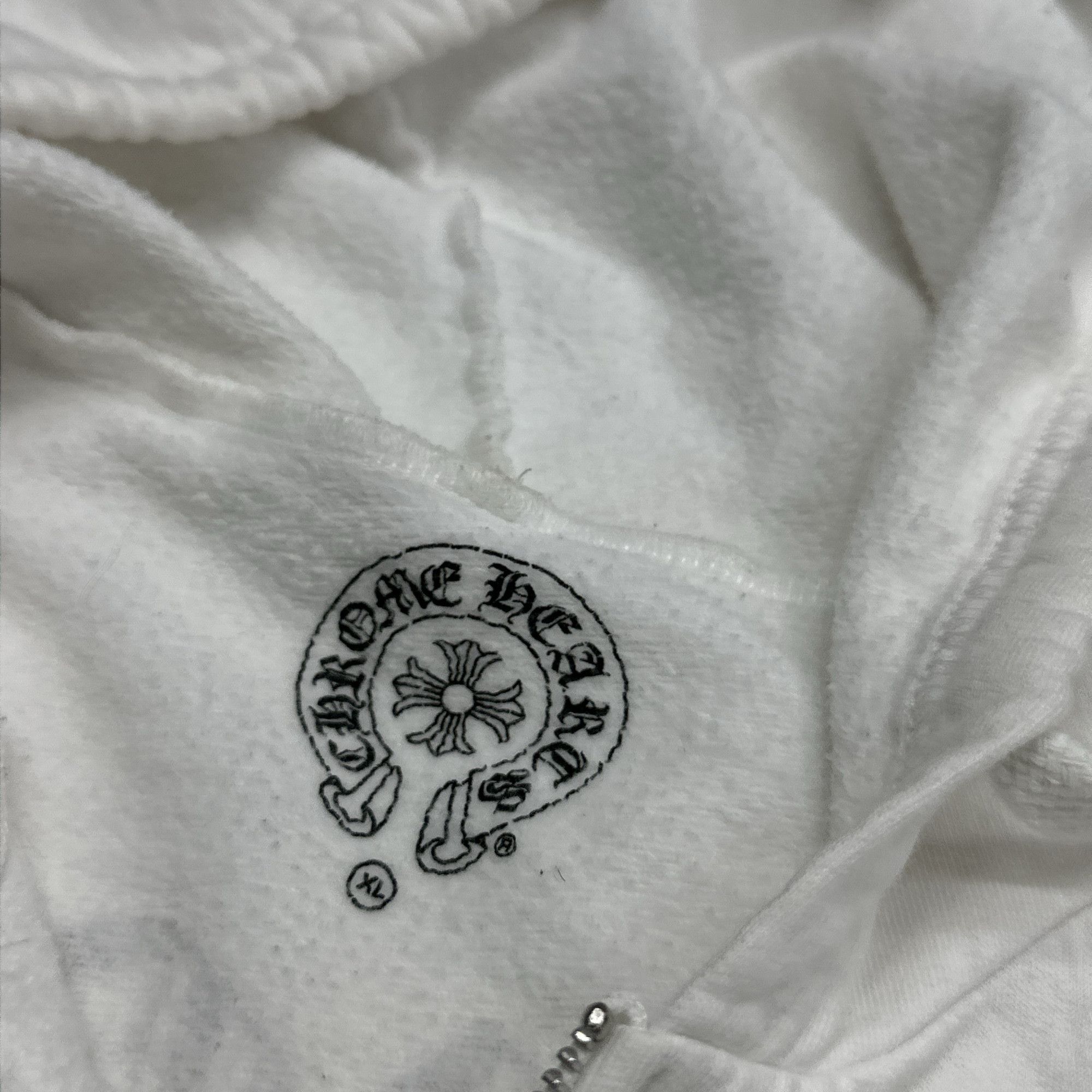 Chrome Hearts Chrome Hearts Back Graphic Zip Up Hoodie Size XL Size US XL / EU 56 / 4 - 5 Thumbnail