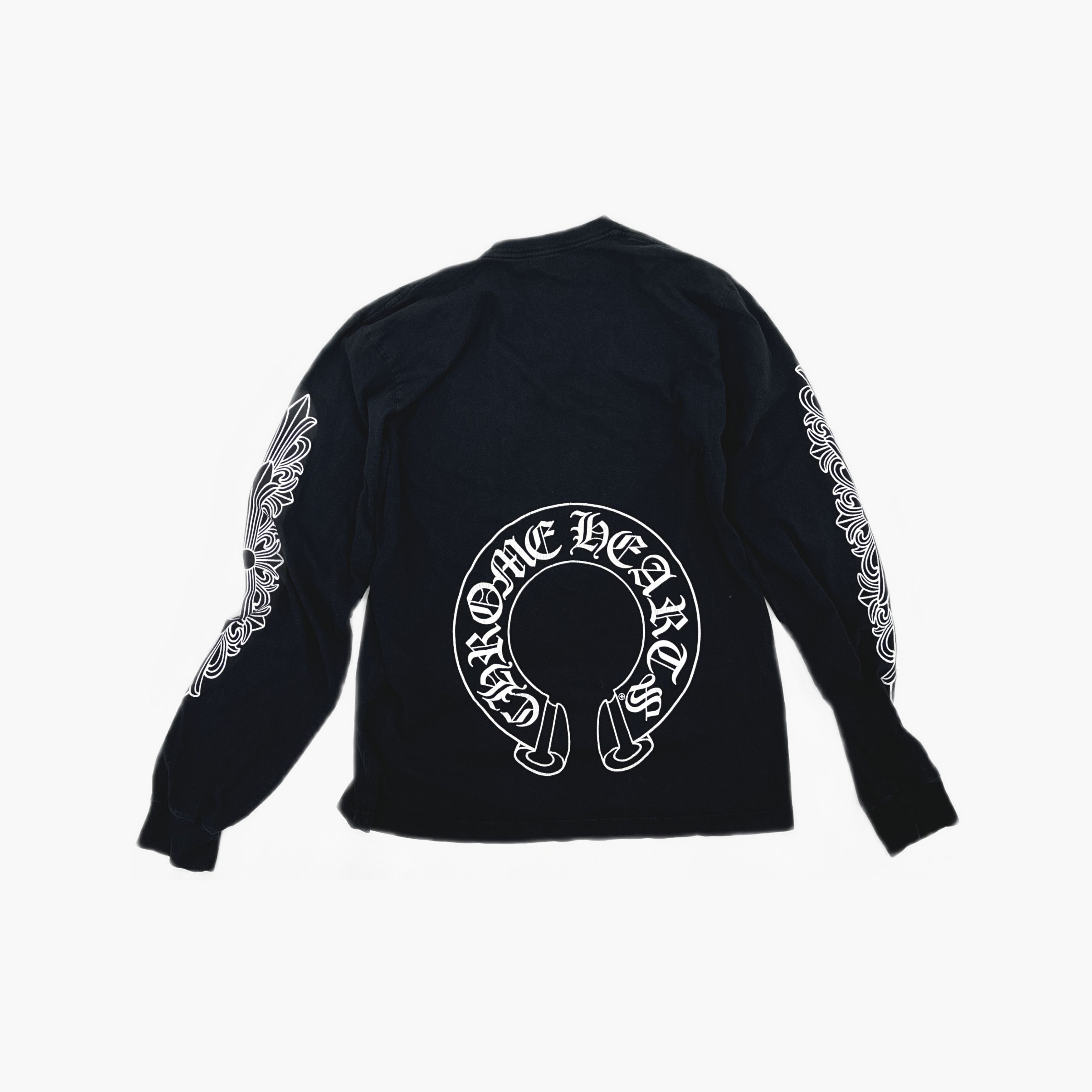 Chrome Hearts Chrome Hearts Horseshoe Logo Long Sleeve T-Shirt Size L Size US L / EU 52-54 / 3 - 2 Thumbnail