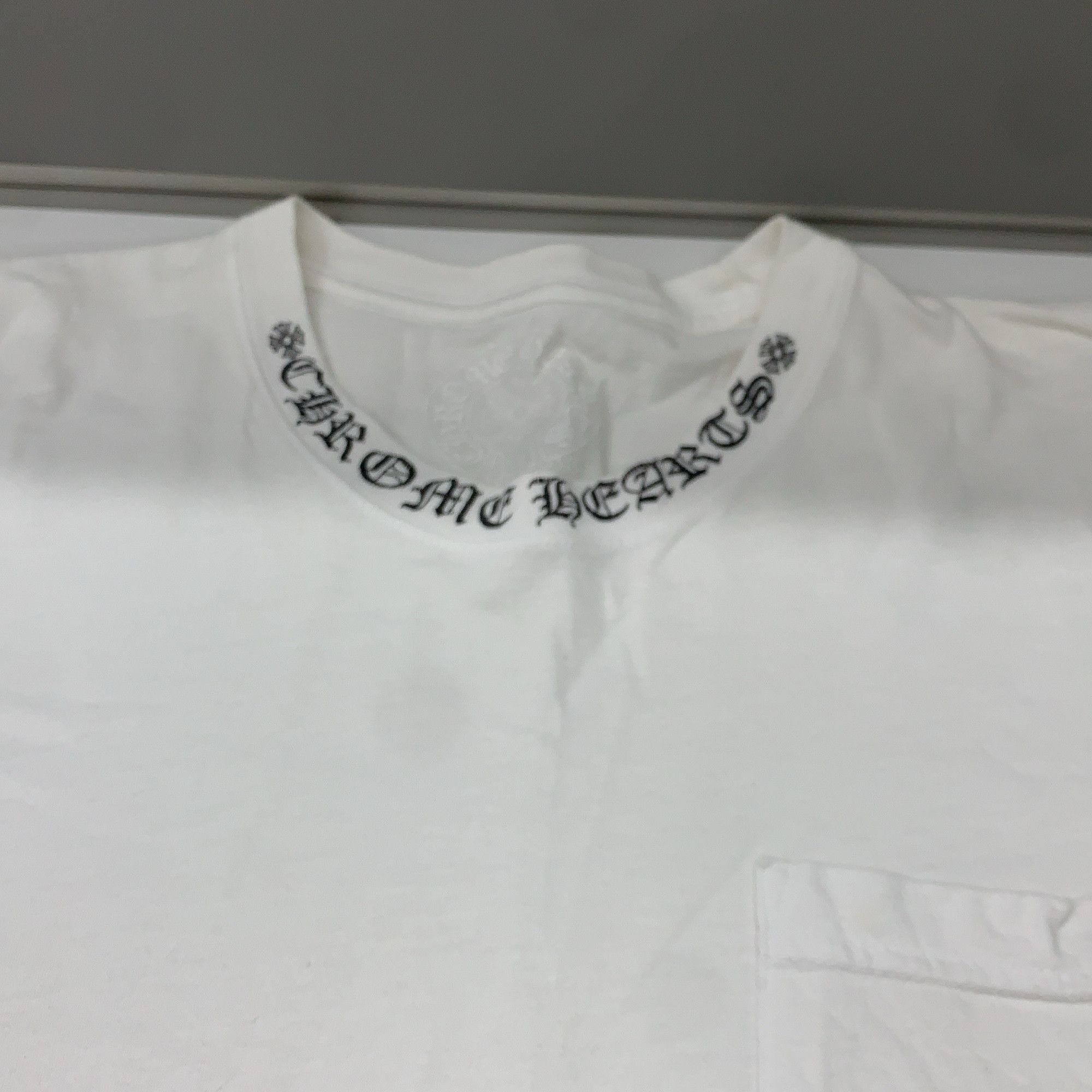 Chrome Hearts Chrome Hearts Collar Logo Pocket T-Shirt Size M Size US M / EU 48-50 / 2 - 6 Thumbnail