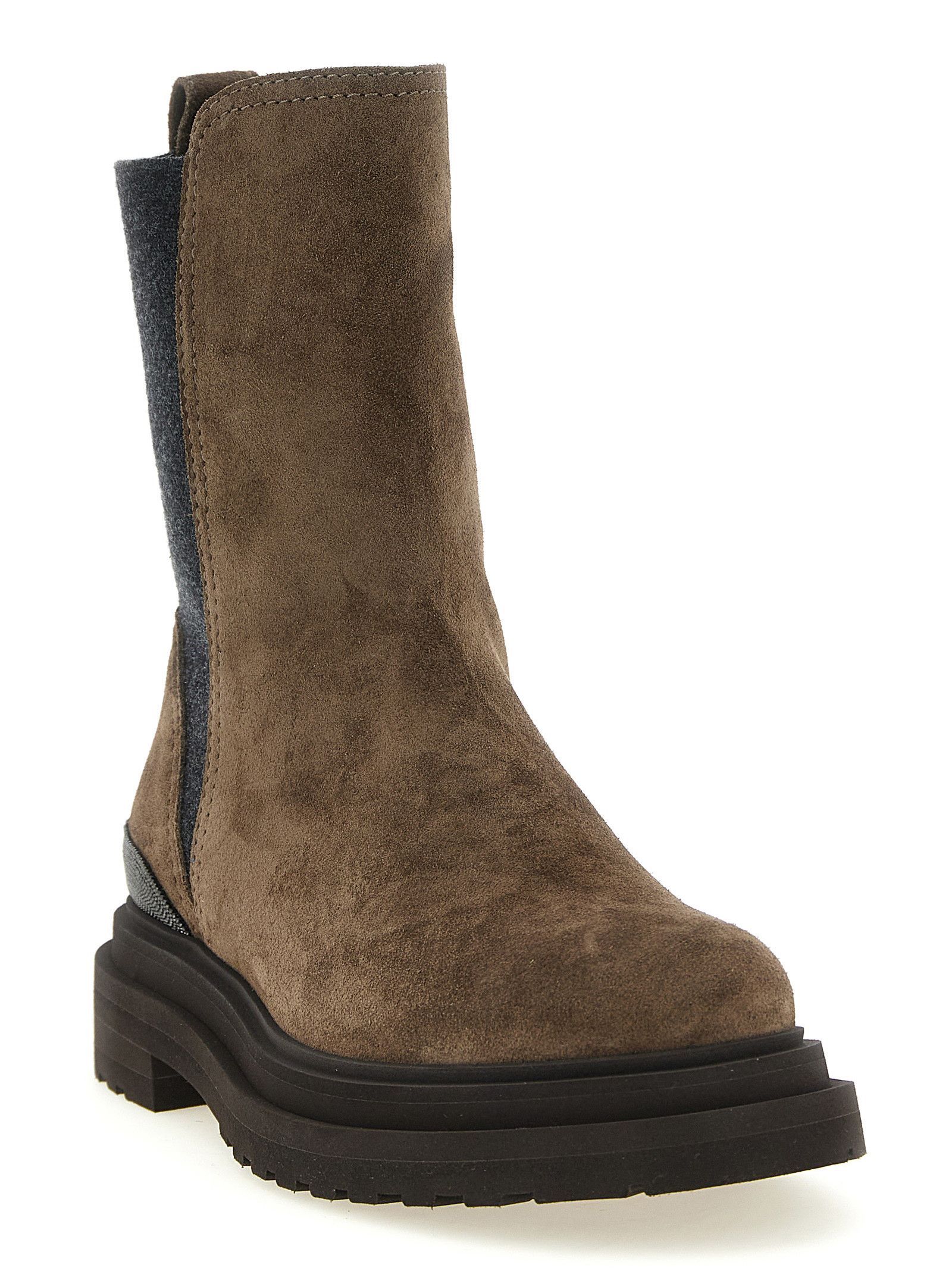 Brunello Cucinelli 'Precious Detail' Ankle Boots Size US 6 / IT 36 - 2 Thumbnail