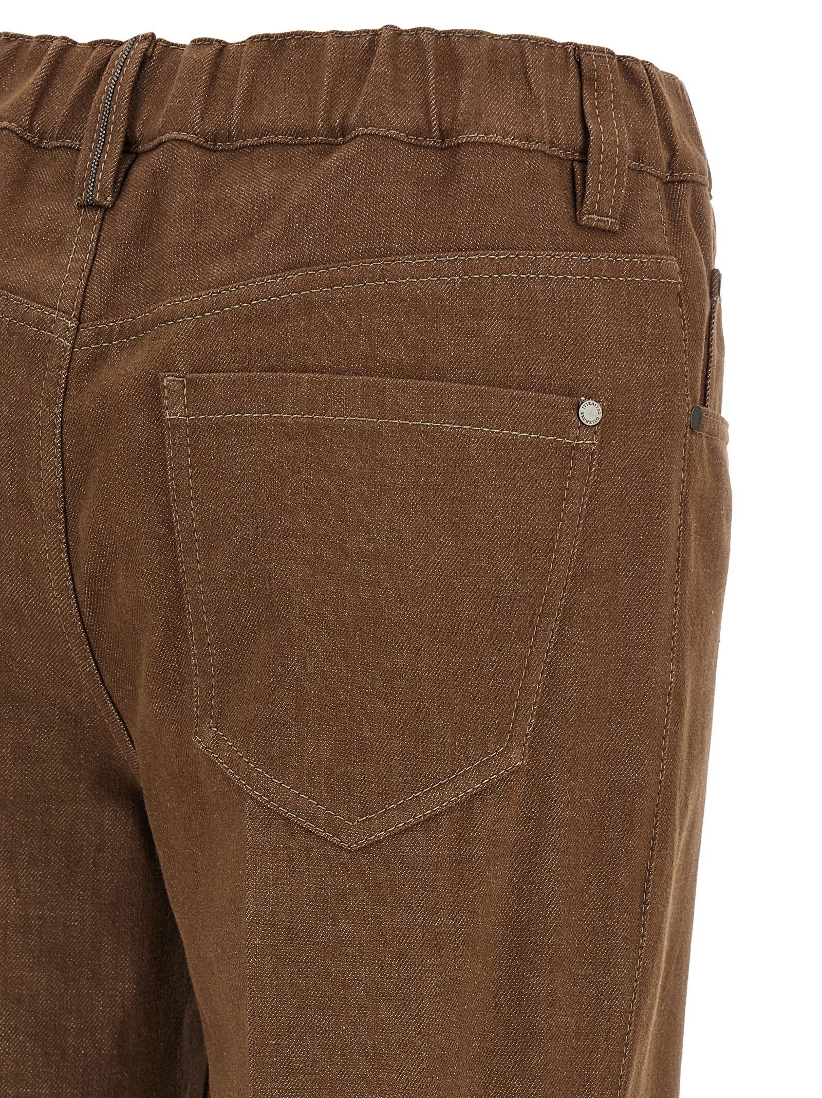 Brunello Cucinelli 'The Contemporary Pull-On' Jeans Size 27" / US 4 / IT 40 - 4 Thumbnail