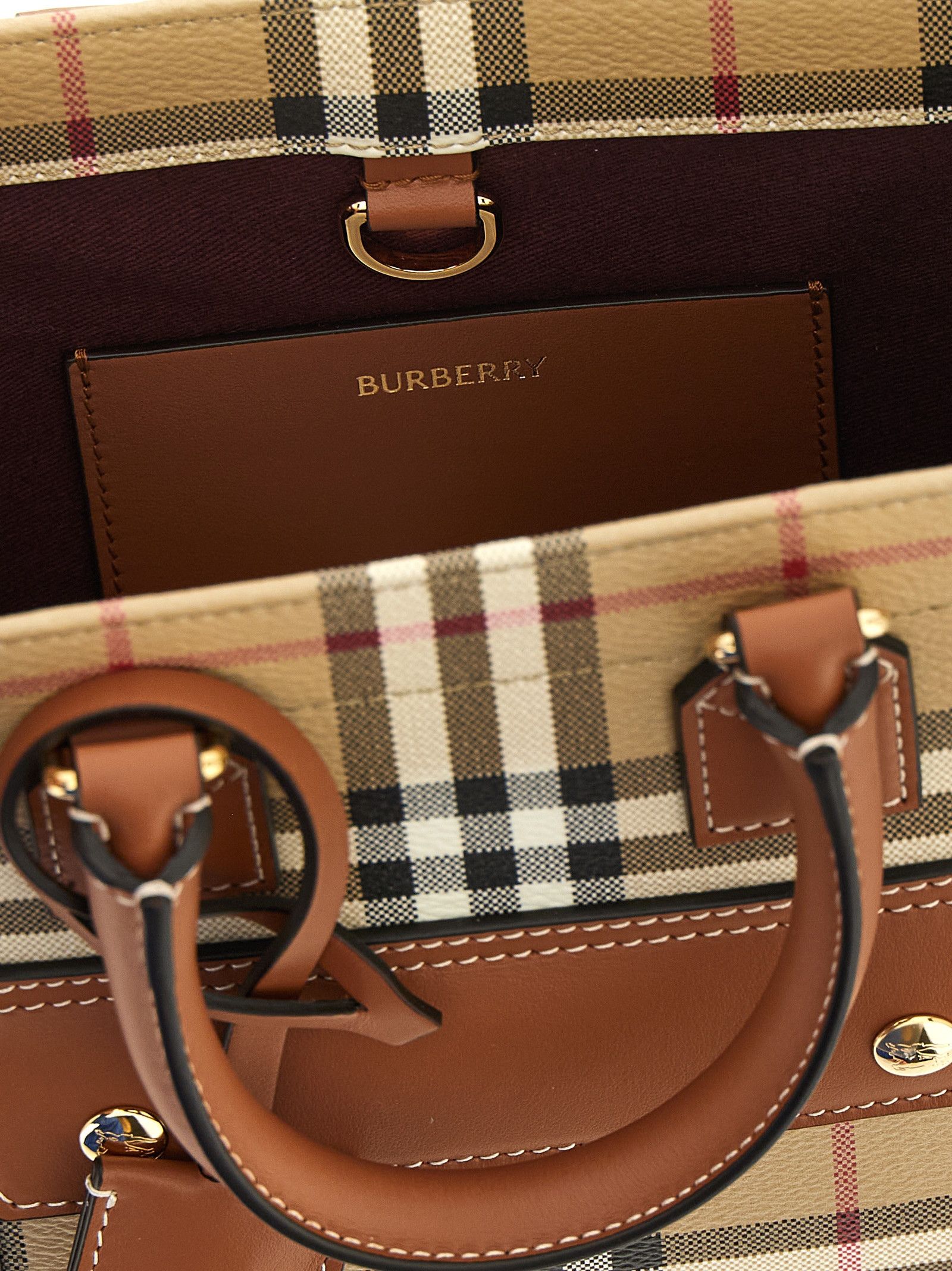Burberry 'Freya' Mini Shopping Bag Size ONE SIZE - 4 Thumbnail