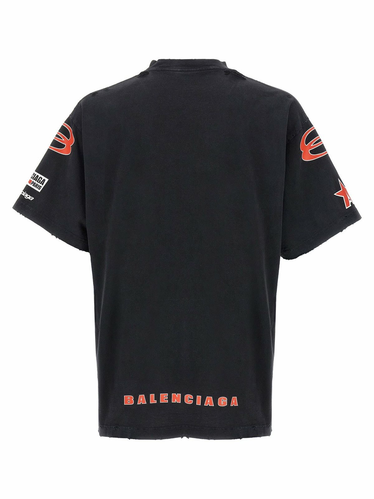 Balenciaga sponsor Logos Oversize T-shirt Size US M / EU 48-50 / 2 - 2 Thumbnail