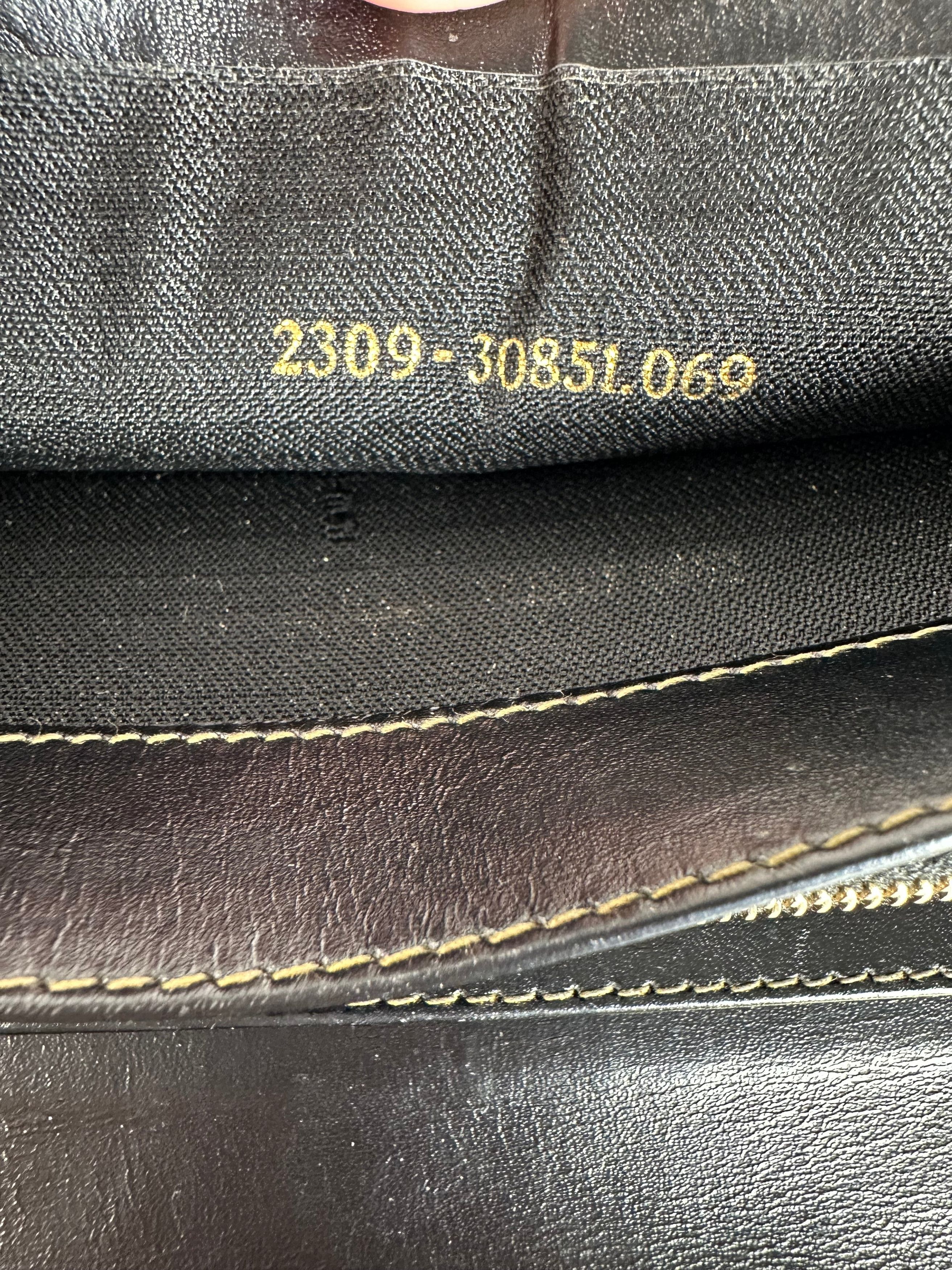 Fendi Vintage Pequin Stripe Long Wallet Canvas Brown Size ONE SIZE - 5 Thumbnail