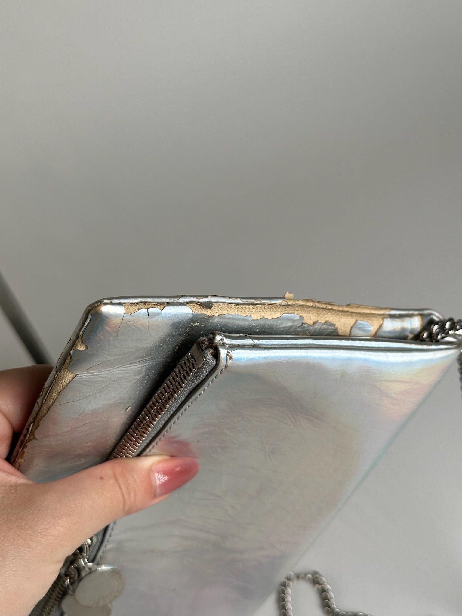 Stella McCartney Vintage Stella Mc Cartney Bag Silver Size ONE SIZE - 11 Thumbnail