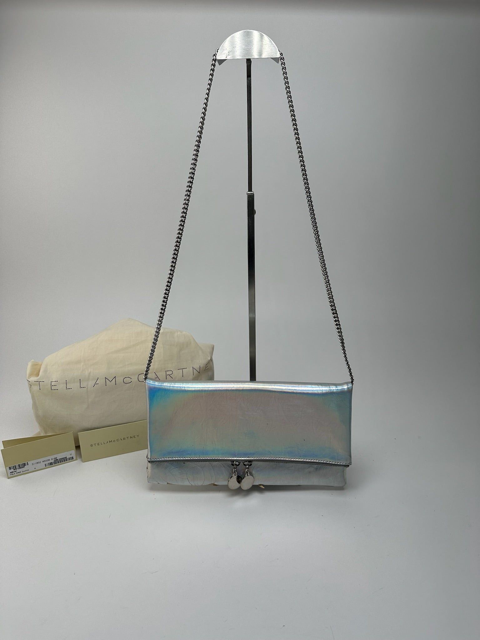 Stella McCartney Vintage Stella Mc Cartney Bag Silver Size ONE SIZE - 15 Thumbnail