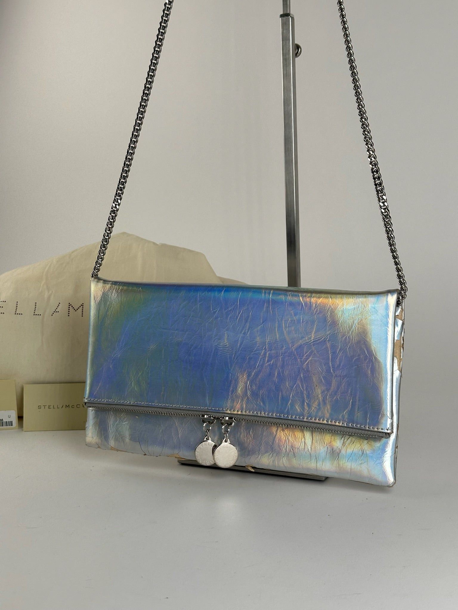 Stella McCartney Vintage Stella Mc Cartney Bag Silver Size ONE SIZE - 14 Thumbnail