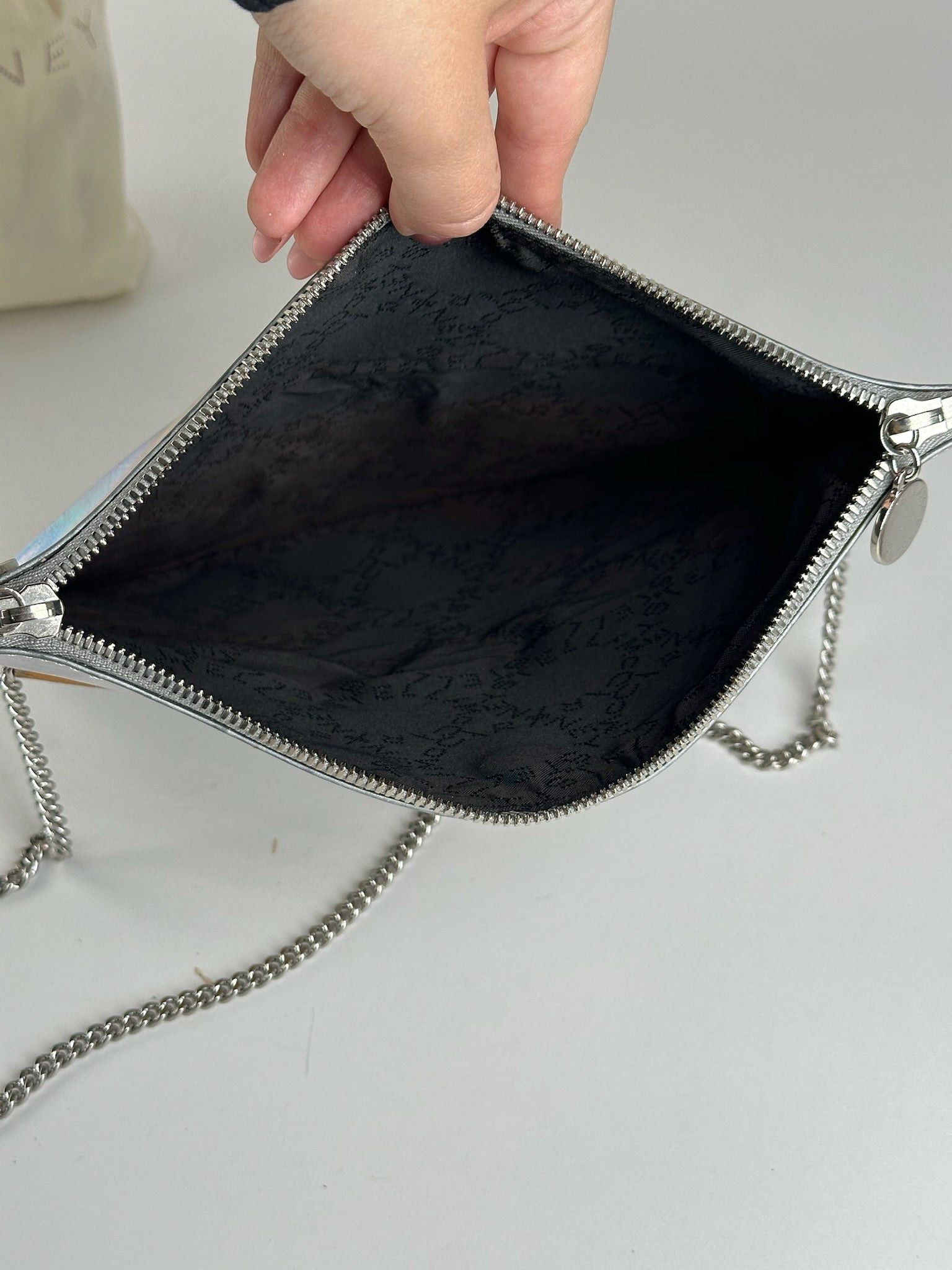 Stella McCartney Vintage Stella Mc Cartney Bag Silver Size ONE SIZE - 5 Thumbnail