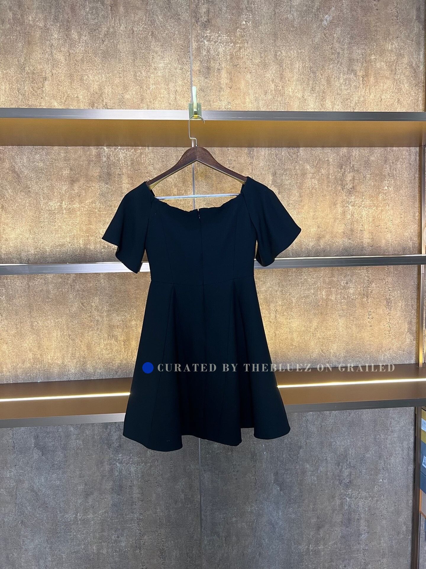 Valentino Valentino Black A-line Dress Size S / US 4 / IT 40 - 2 Thumbnail