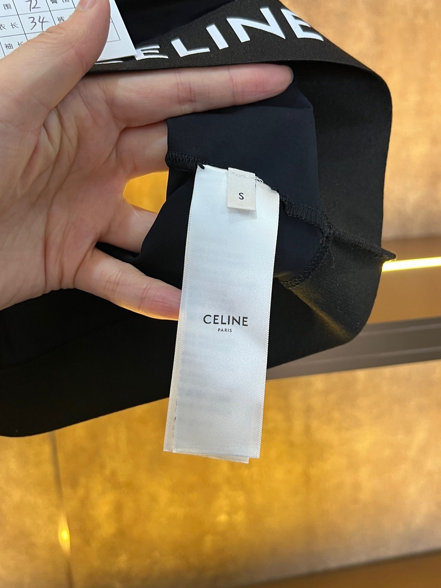 Celine Celine Black Slogan Camisole Size S / US 4 / IT 40 - 4 Thumbnail