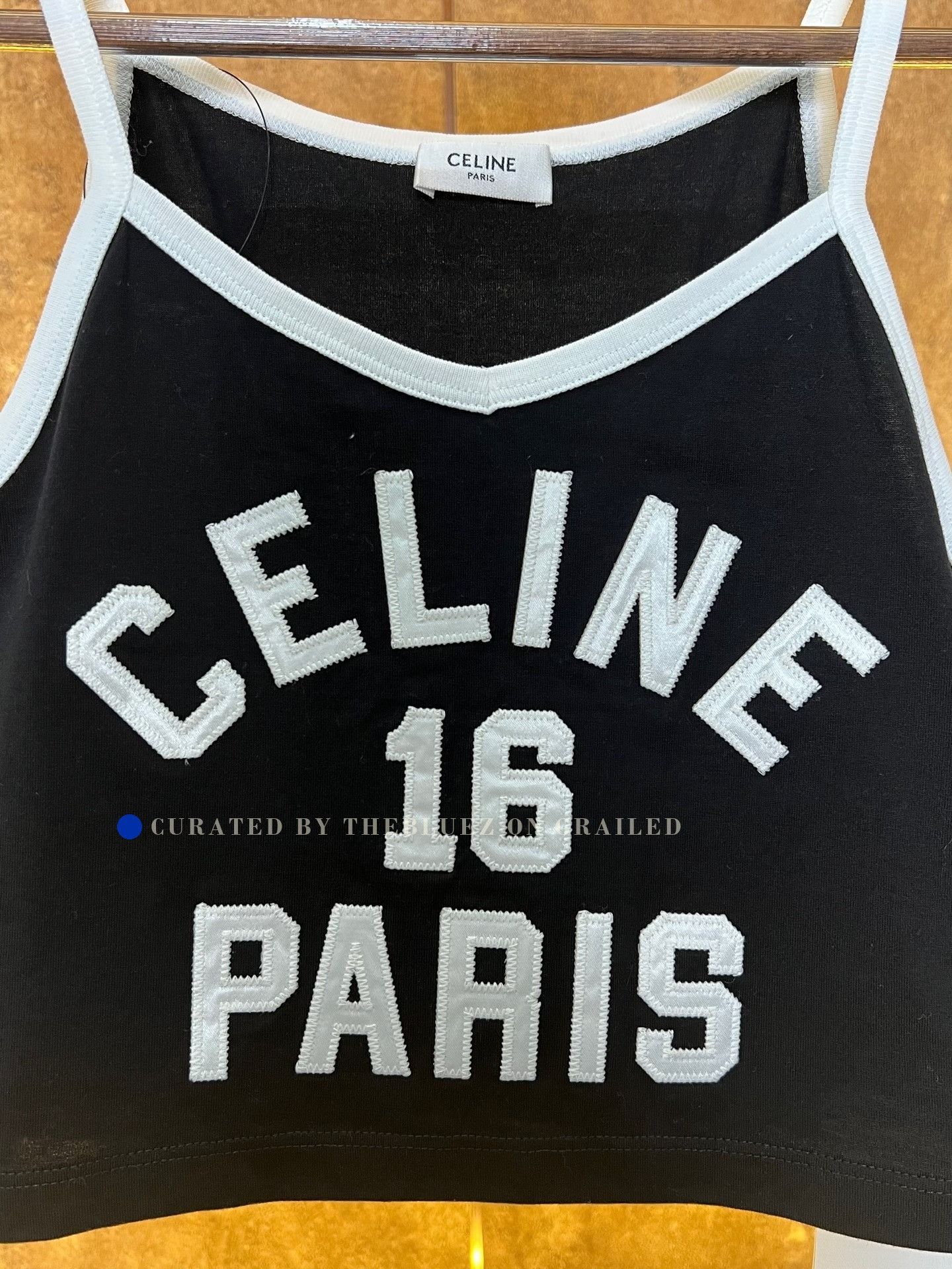 Celine Celine 16 Black White Camisole Top Size S / US 4 / IT 40 - 3 Thumbnail