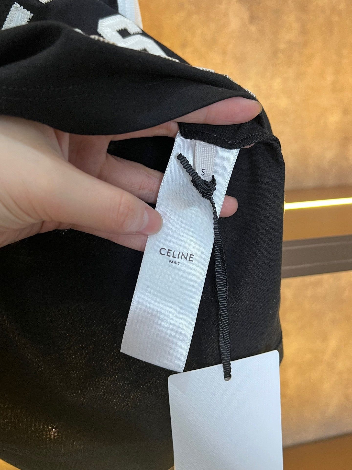 Celine Celine 16 Black White Camisole Top Size S / US 4 / IT 40 - 5 Thumbnail