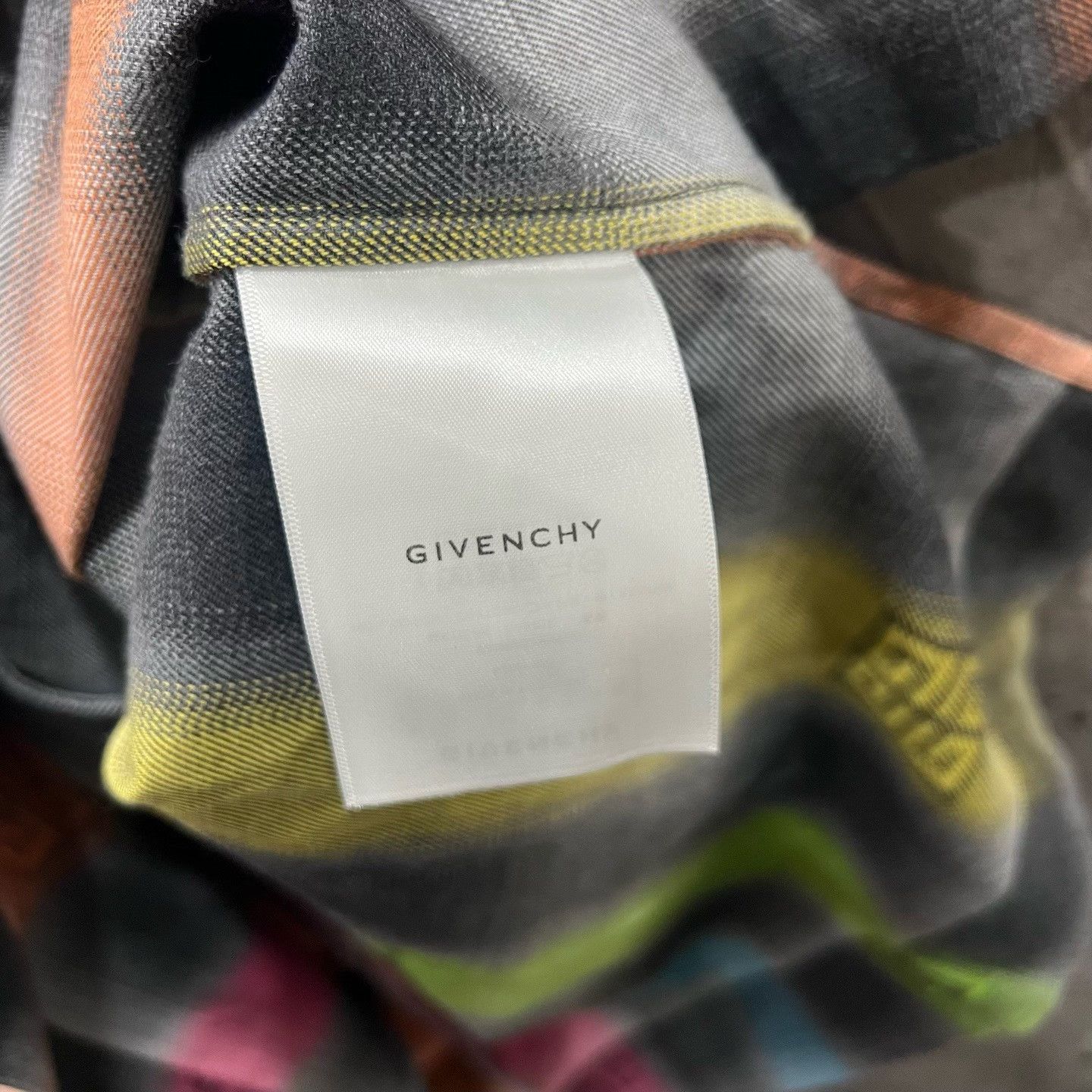 Givenchy Givenchy Rainbow Plaid Rhinestone Baseball Shirt Size M / US 6-8 / IT 42-44 - 5 Thumbnail