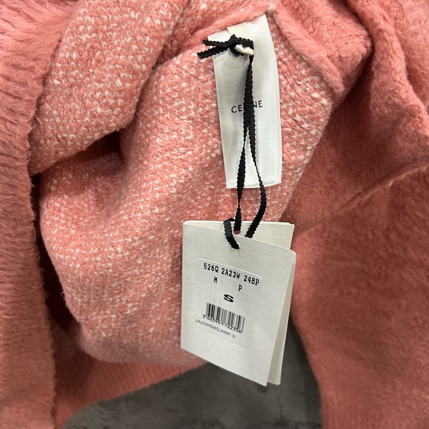 Celine Celine Pink Mohair Sweater Size S / US 4 / IT 40 - 5 Thumbnail