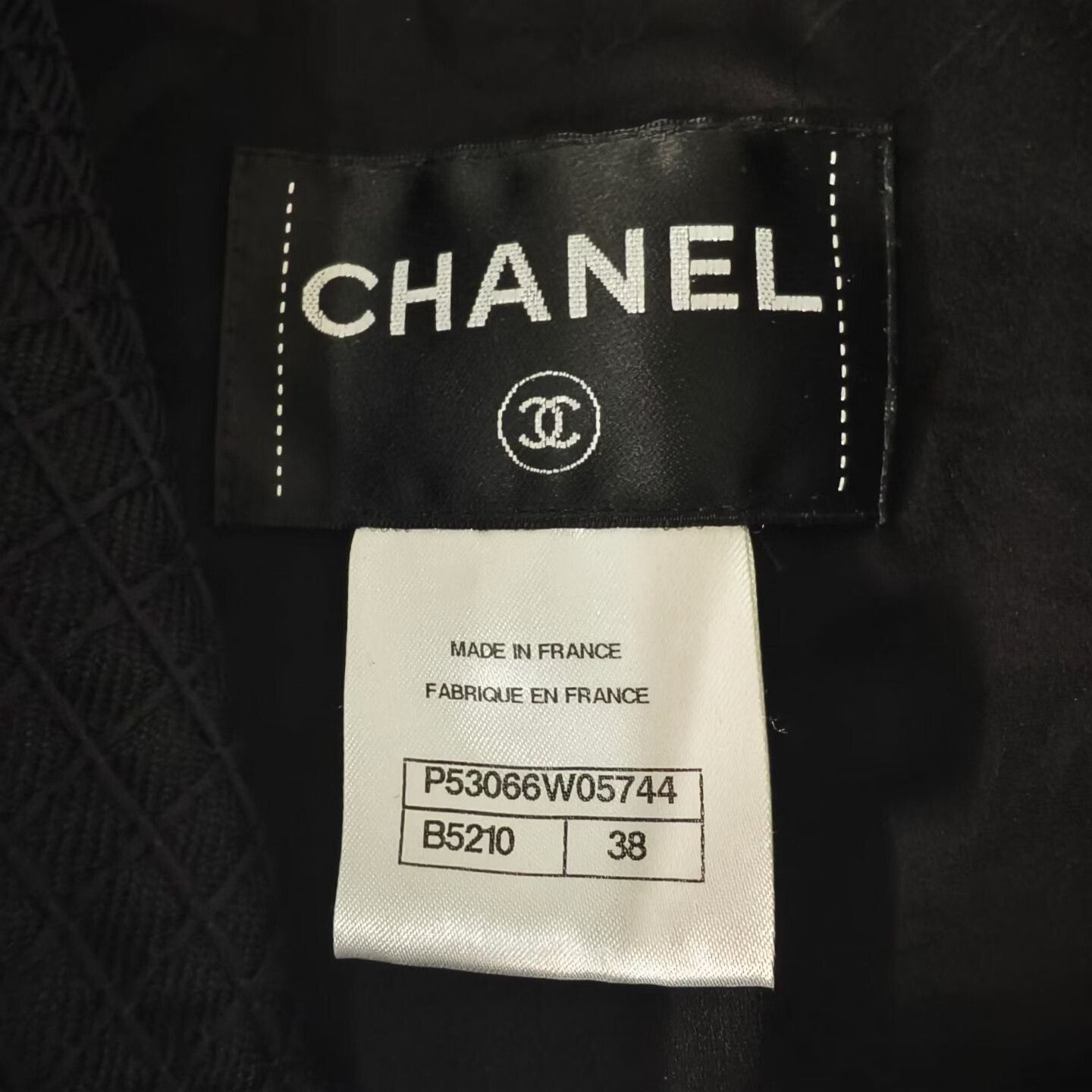 Chanel Chanel Seoul Collection Black Tweed Open Back Jacket Size S / US 4 / IT 40 - 3 Thumbnail