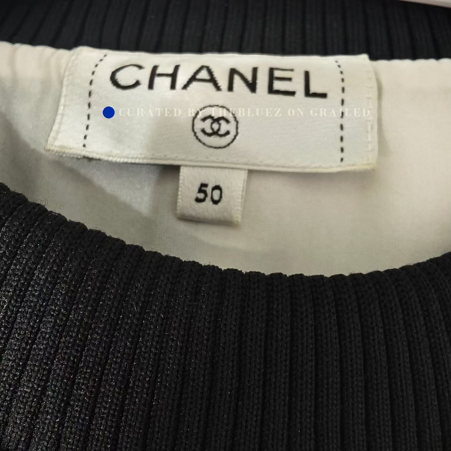 Chanel Chanel Pre-Spring Diamond Buckle Waffle Knit Sweater Size XL / US 12-14 / IT 48-50 - 4 Thumbnail