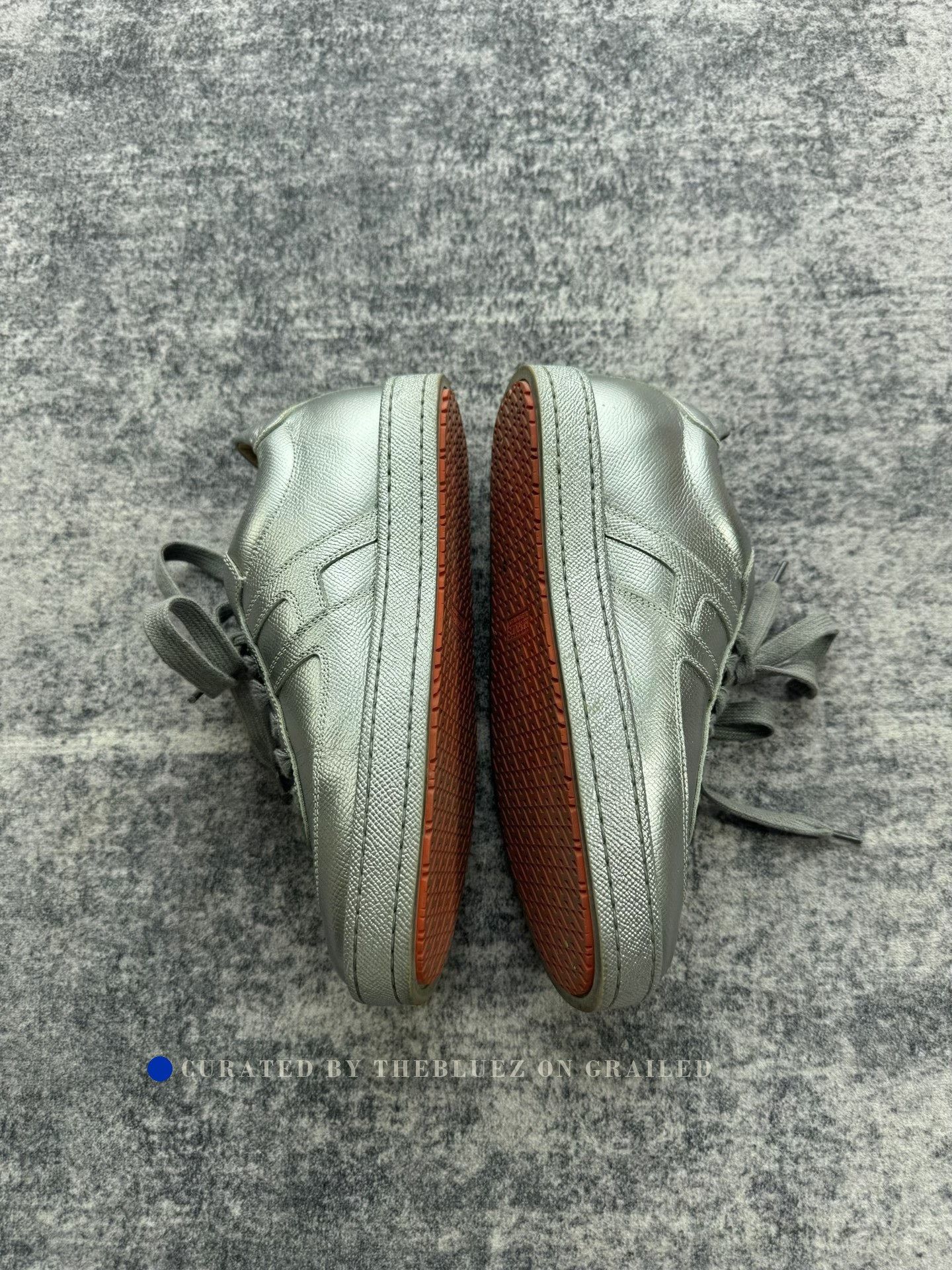 Hermes Hermes Silver Sneakers Size US 5.5 / IT 35.5 - 6 Thumbnail