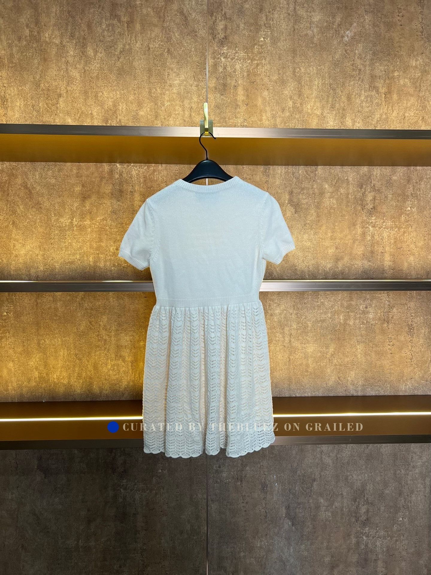 Gucci Gucci Knit Jacquard Wool Dress Size S / US 4 / IT 40 - 2 Thumbnail