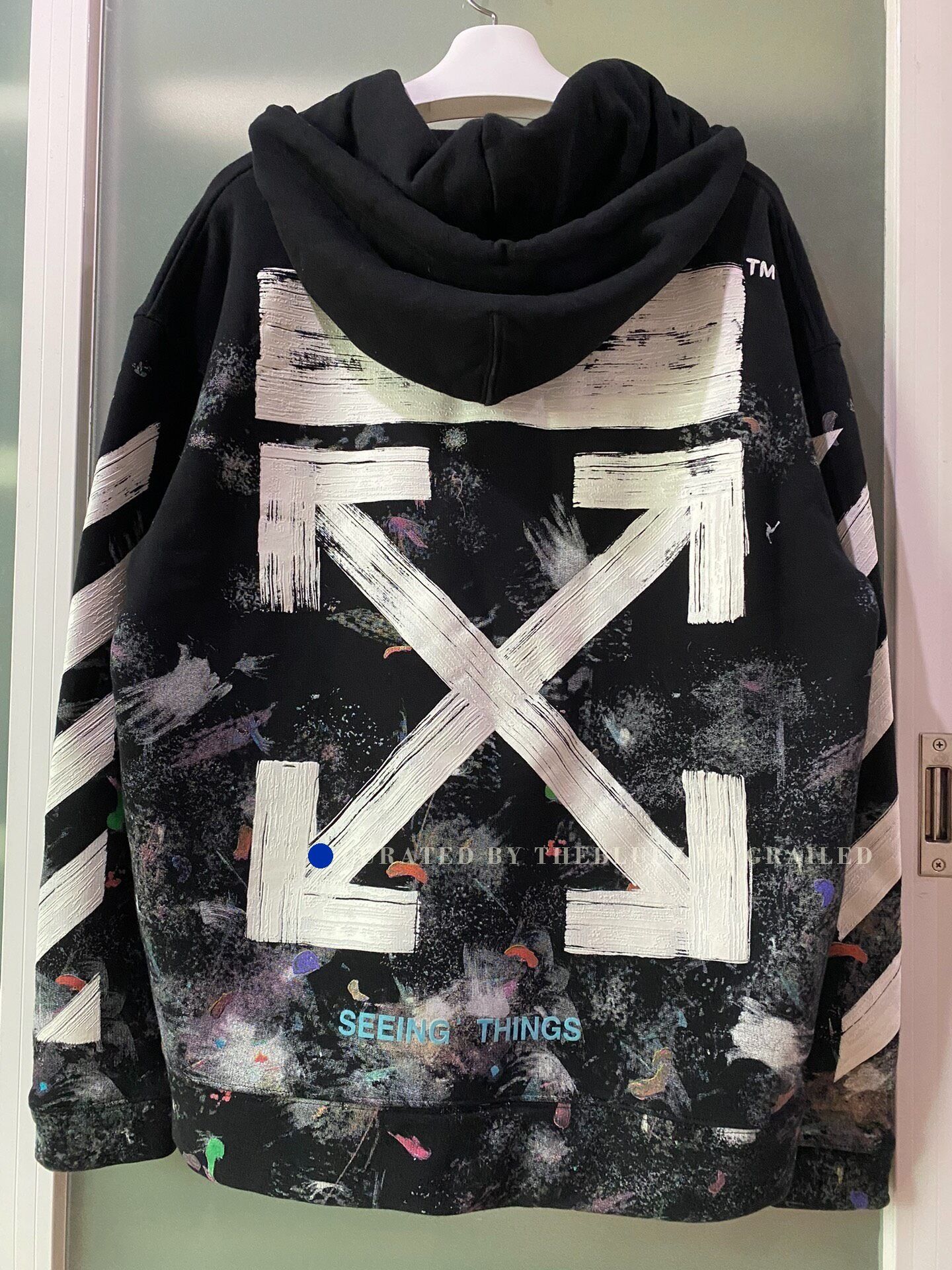 Off-White Off White Starry Hoodie Size XXS / US 00 / IT 34 - 2 Thumbnail