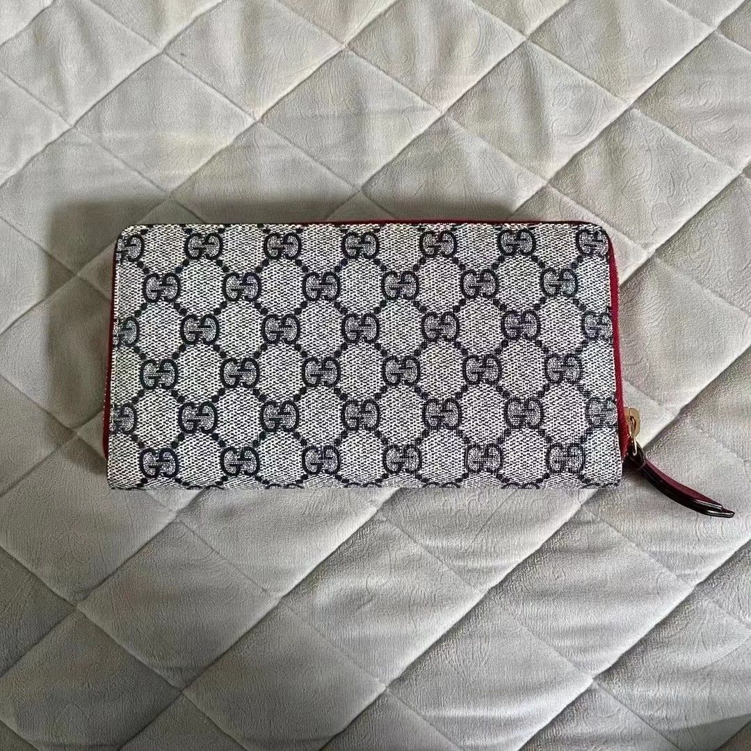 Gucci Gucci Bow Full Logo Wallet Size ONE SIZE - 2 Thumbnail