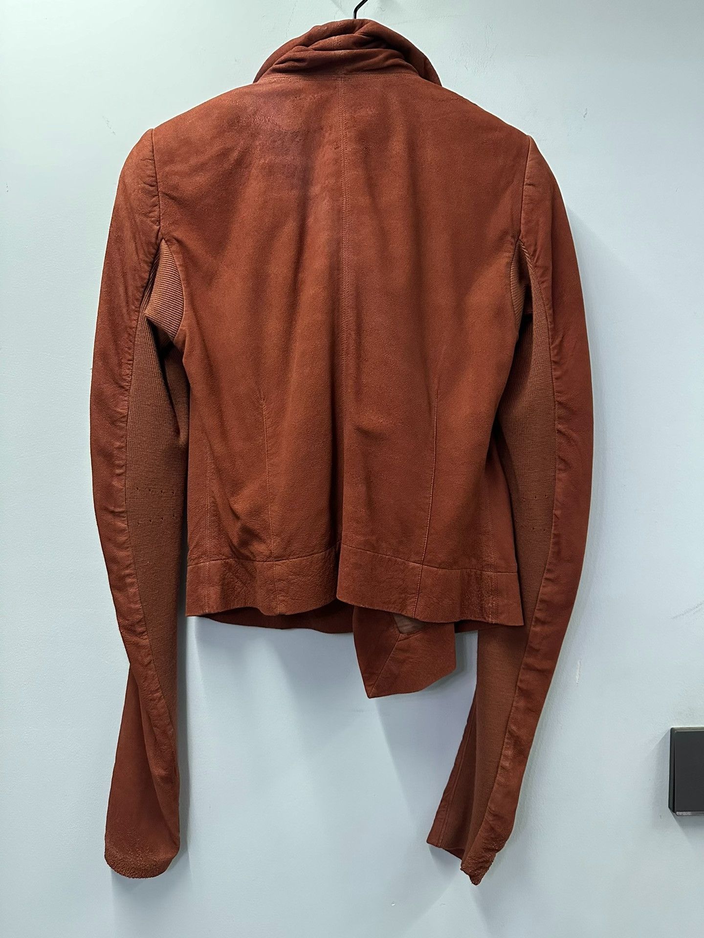 Rick Owens Rick Owens Leather Biker Jacket Size S / US 4 / IT 40 - 3 Thumbnail