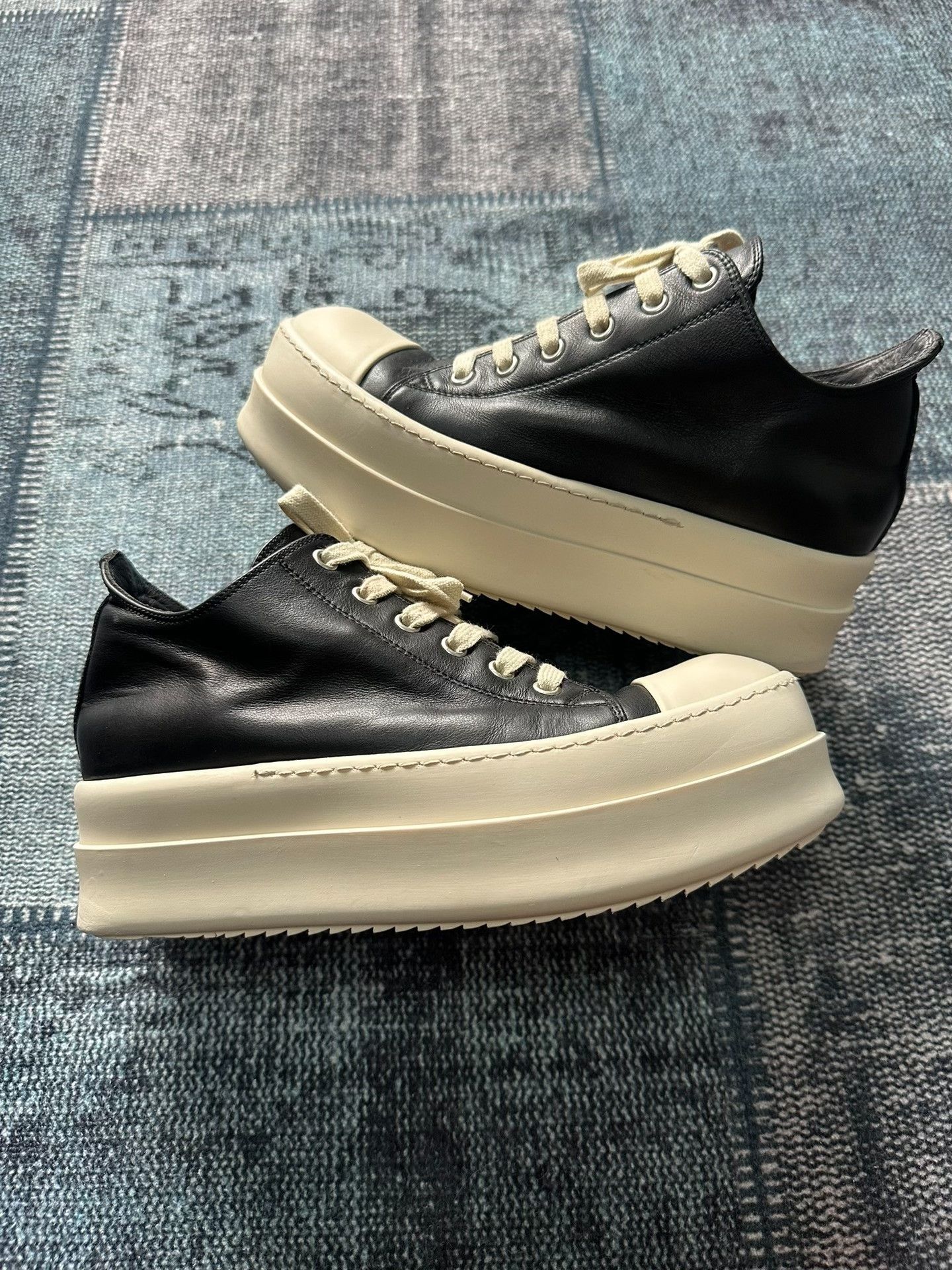 Rick Owens Rick Owens Low-Top Thick-Soled Sneakers Size US 7 / IT 37 - 3 Thumbnail