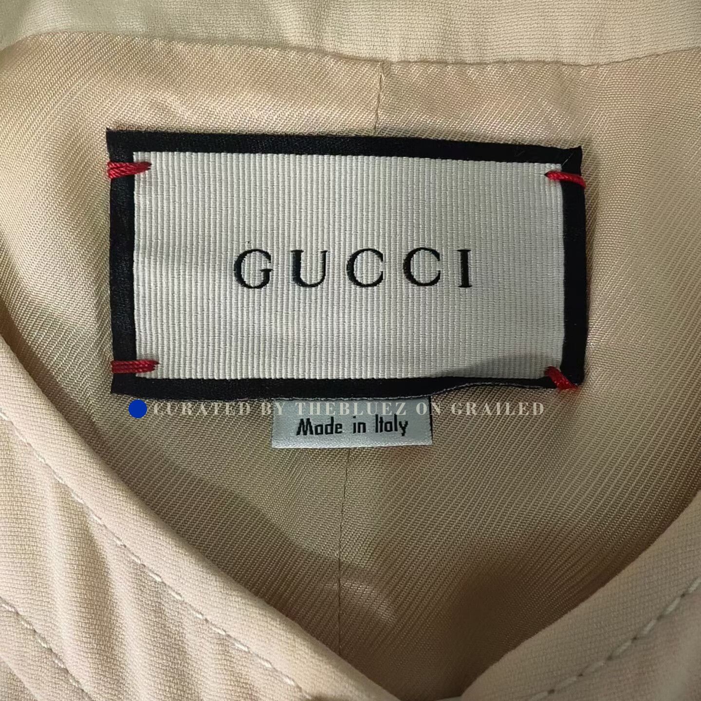Gucci GUCCI Beige Gold Buckle Belted Vest Dress Size S / US 4 / IT 40 - 4 Thumbnail