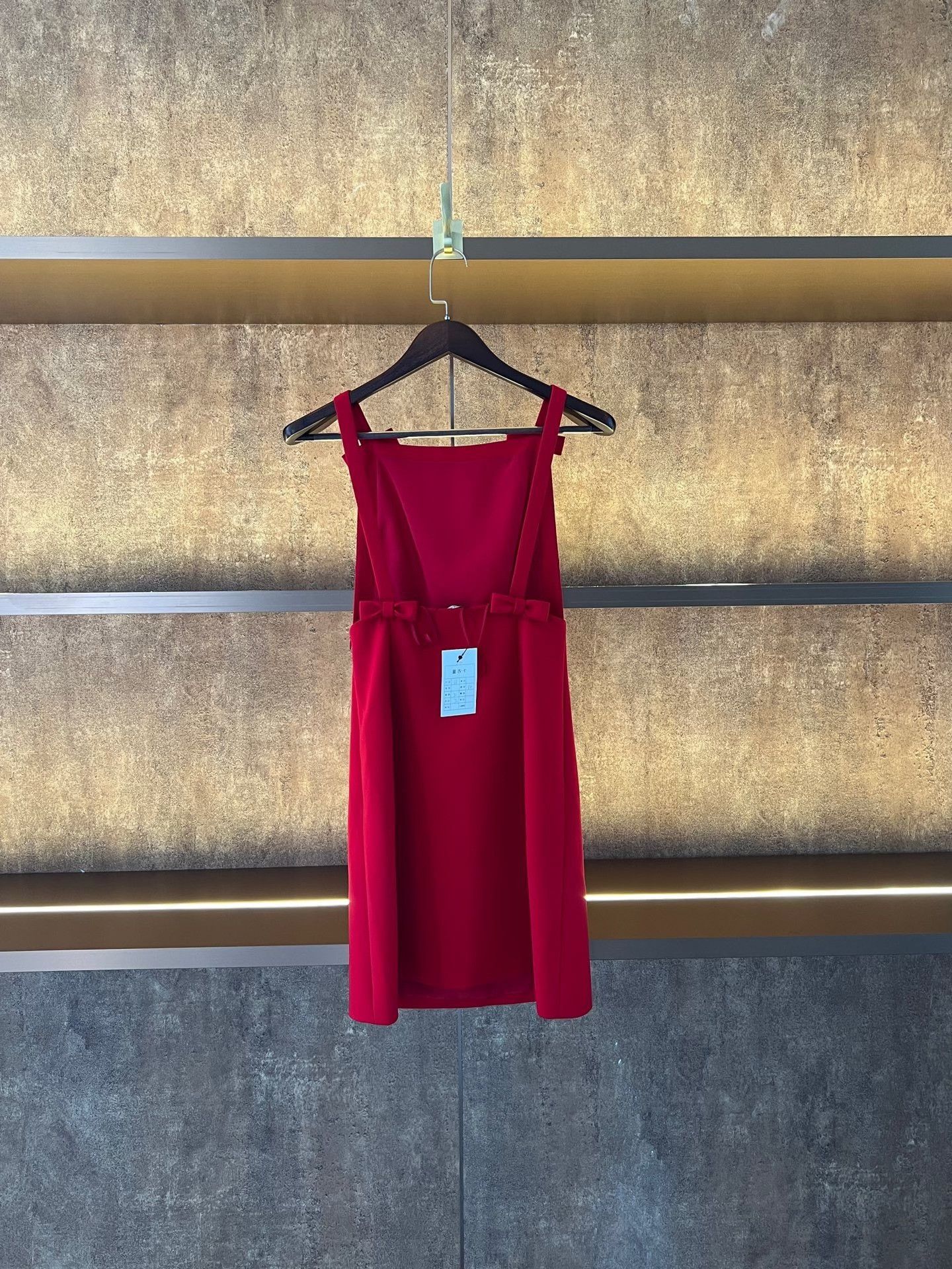 Miu Miu Miu Miu Red Bow Backless Dress Size XS / US 0-2 / IT 36-38 - 2 Thumbnail