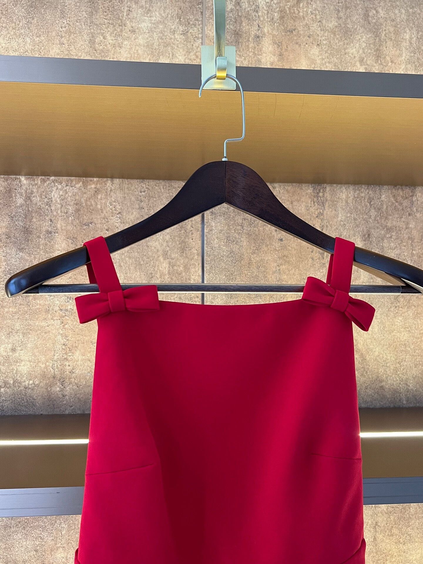 Miu Miu Miu Miu Red Bow Backless Dress Size XS / US 0-2 / IT 36-38 - 3 Thumbnail