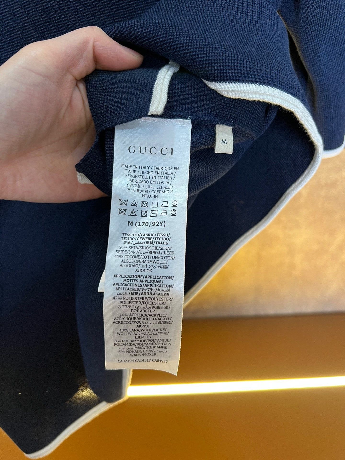 Gucci Gucci Kai Bear Silk Blend Knit Top Size M / US 6-8 / IT 42-44 - 4 Thumbnail