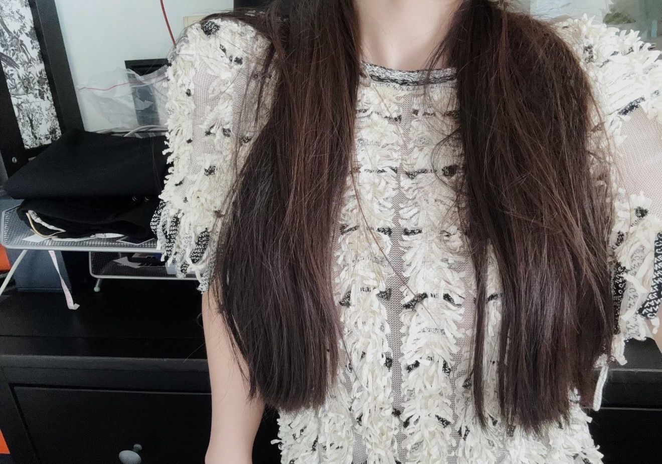 Chanel Chanel Waterfall Series Double-Layer Fringe Knit Dress Size XS / US 0-2 / IT 36-38 - 8 Thumbnail
