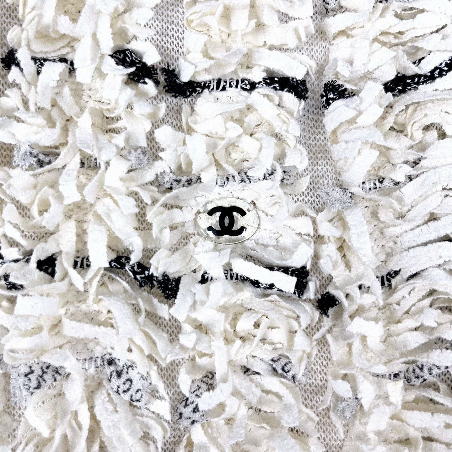 Chanel Chanel Waterfall Series Double-Layer Fringe Knit Dress Size XS / US 0-2 / IT 36-38 - 5 Thumbnail