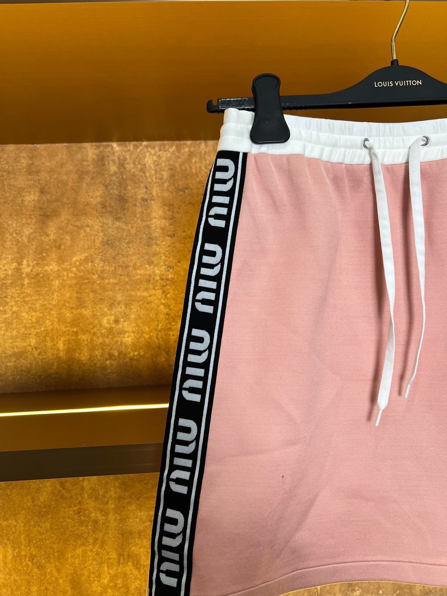 Miu Miu Miu Miu Pink Side Stripe Skirt Size 34" / US 12 / IT 48 - 3 Thumbnail