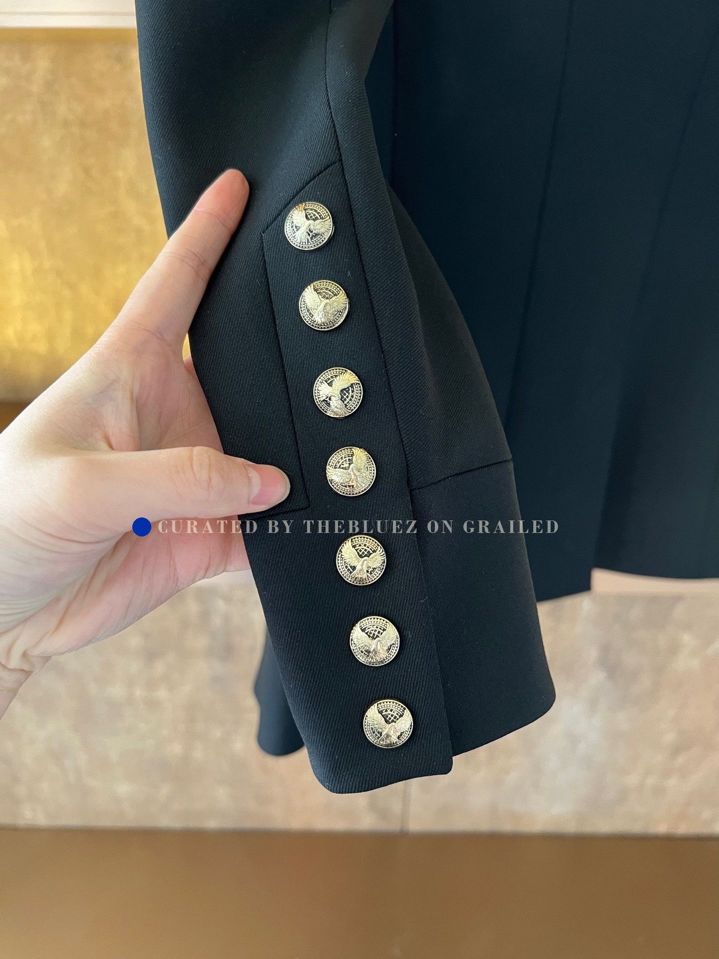 Balmain Balmain Sleeve Button Blazer Size XS / US 0-2 / IT 36-38 - 3 Thumbnail