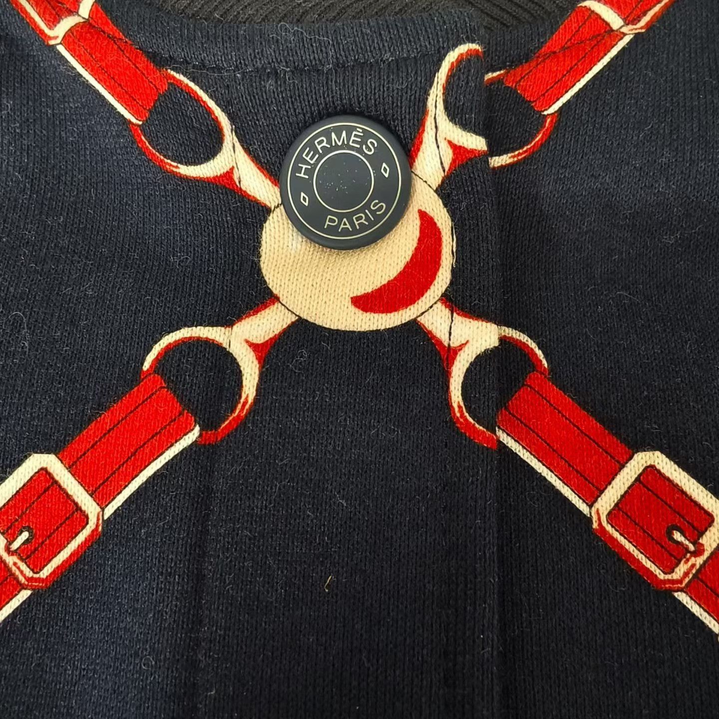 Hermes Hermes Classic Chain Print Button Jacket Size XS / US 0-2 / IT 36-38 - 5 Thumbnail