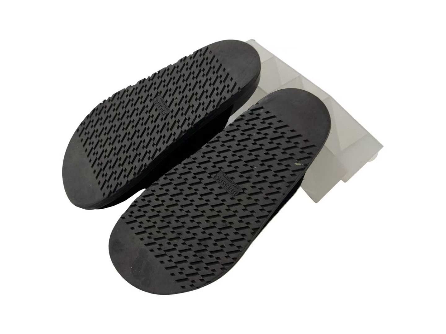 Hermes Hermes Black Birkenstock-style Slippers Size US 5.5 / IT 35.5 - 4 Thumbnail