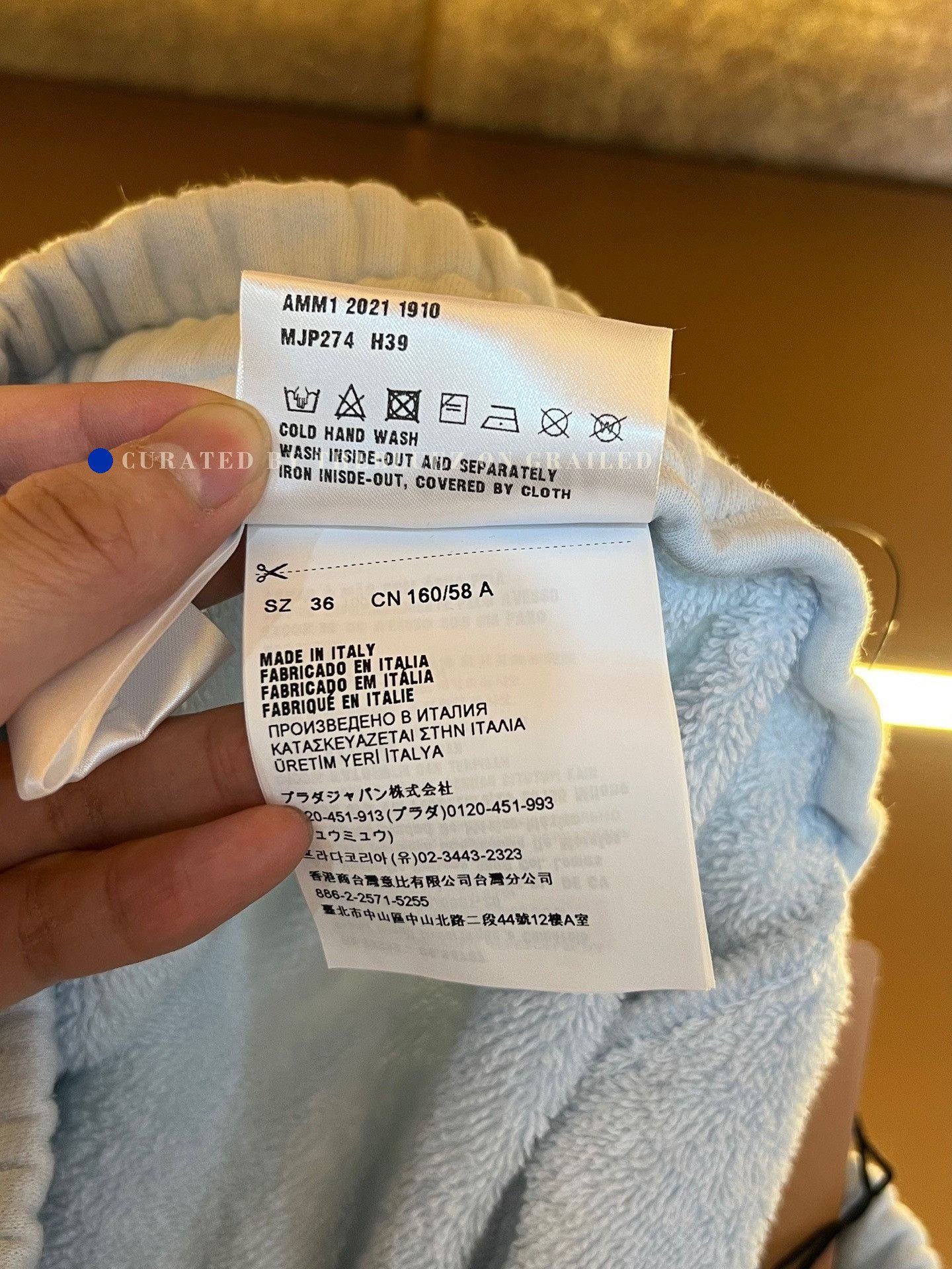 Miu Miu Miu Miu Sky Blue Terry Shorts Size 36" / US 14 / IT 50 - 5 Thumbnail