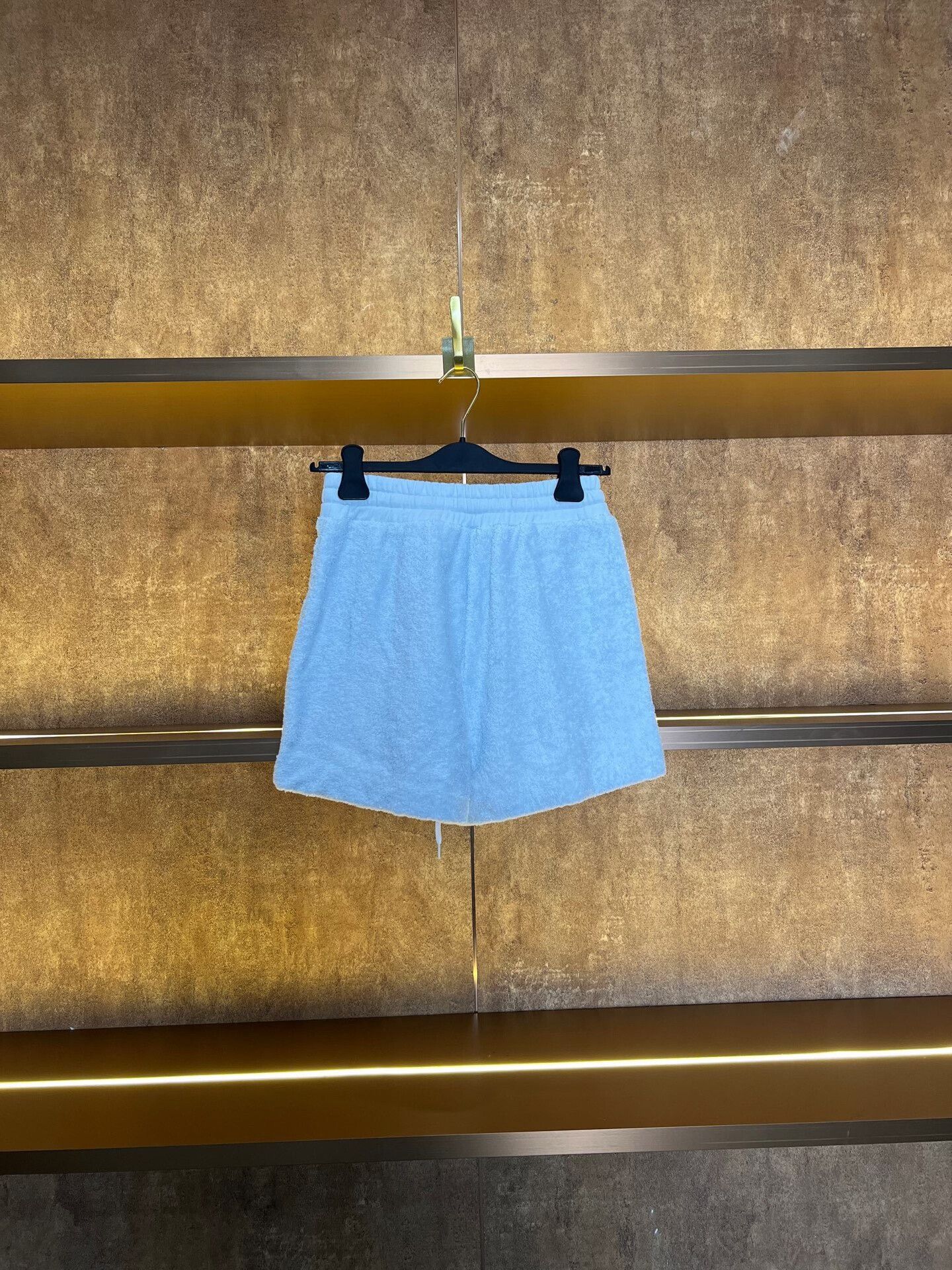 Miu Miu Miu Miu Sky Blue Terry Shorts Size 36" / US 14 / IT 50 - 2 Thumbnail