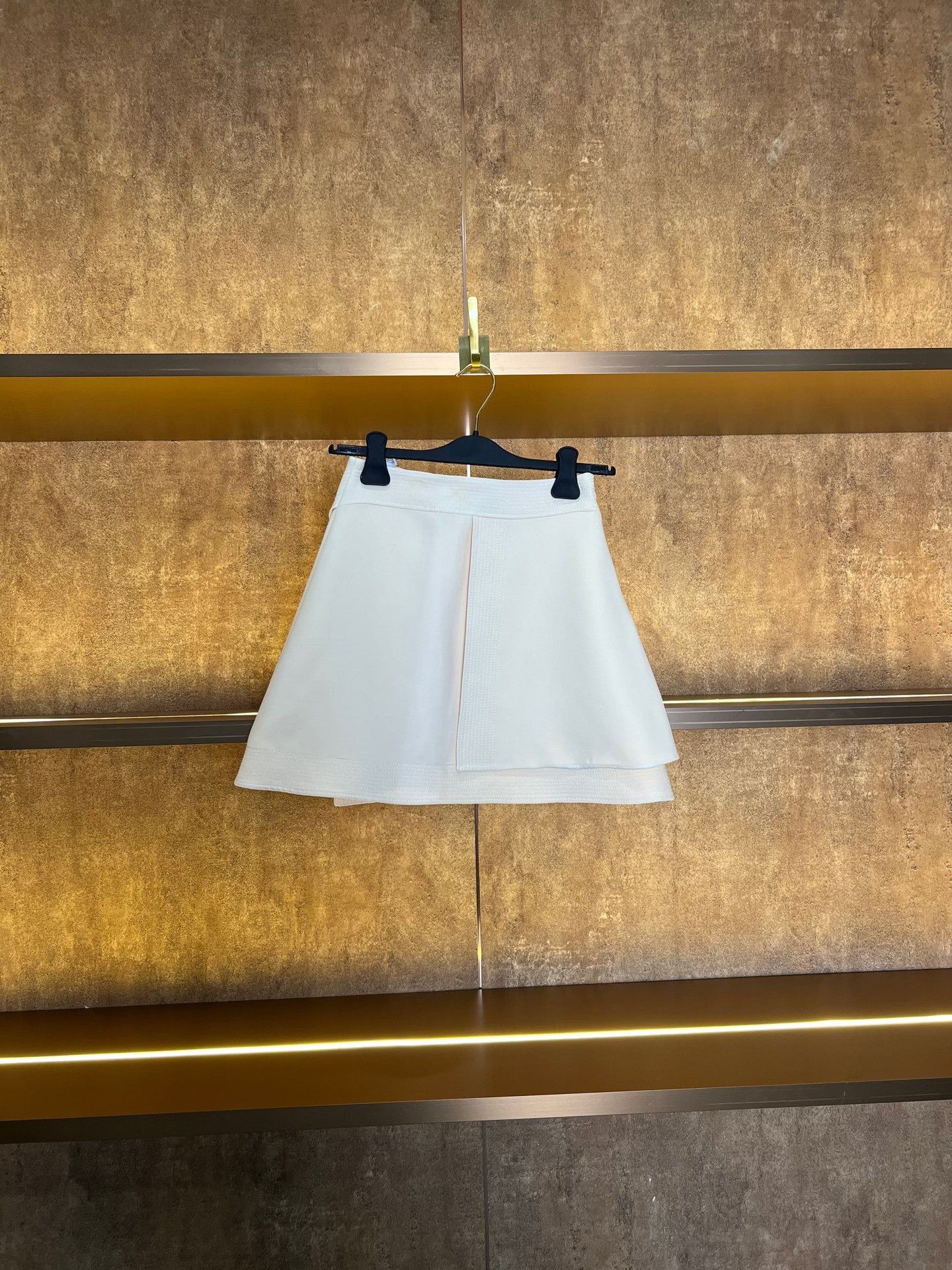 Dior Dior White Asymmetrical Skirt Size 34" / US 12 / IT 48 - 2 Thumbnail