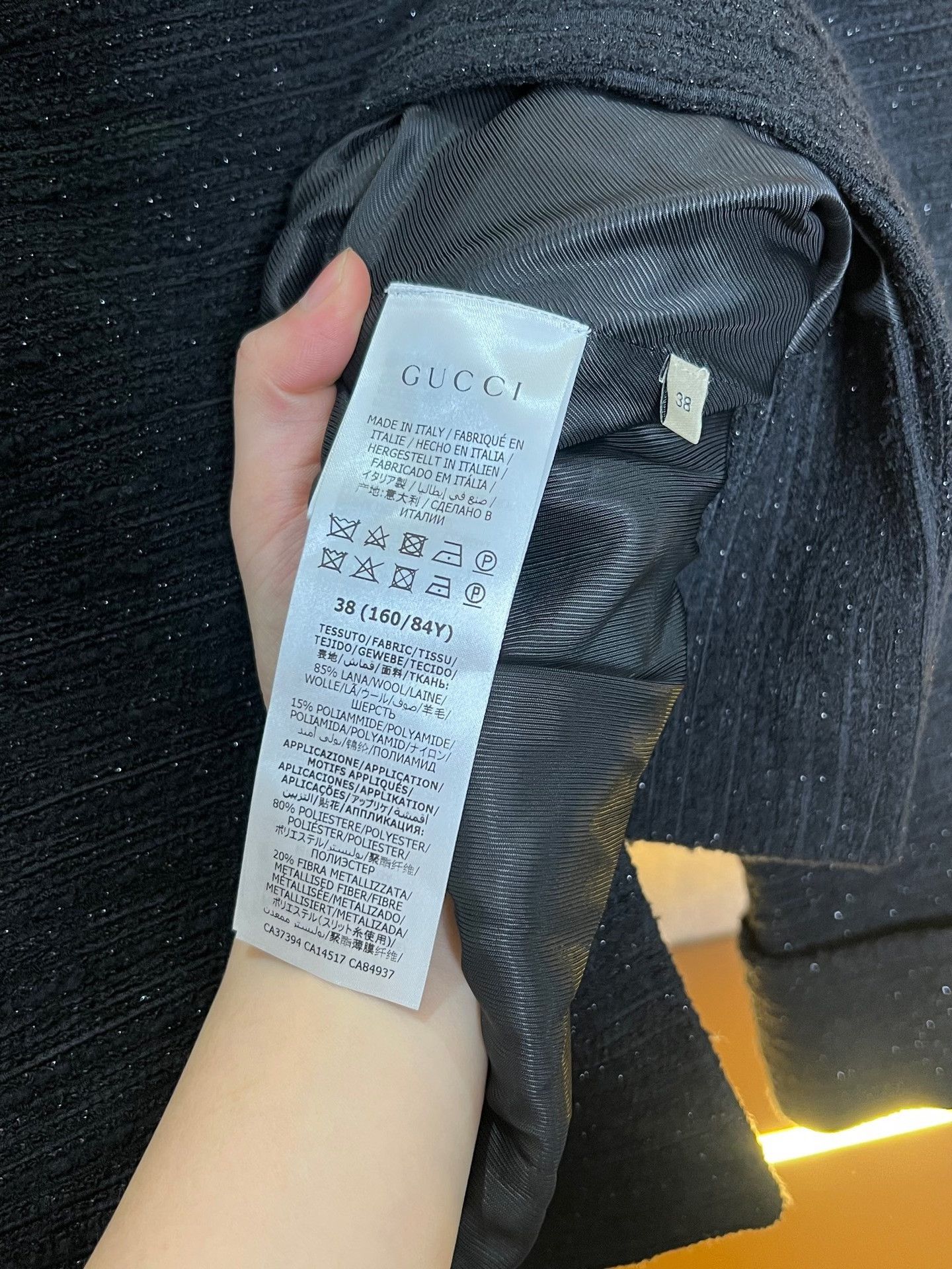 Gucci Gucci Short Wool Blazer Size S / US 4 / IT 40 - 5 Thumbnail