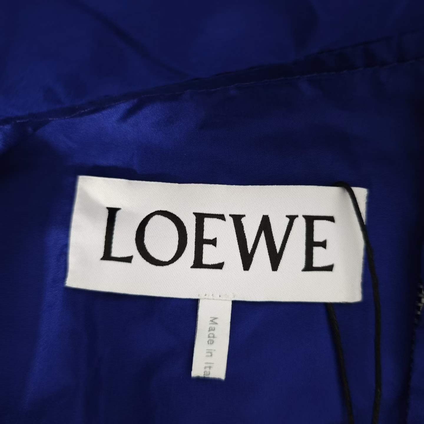 Loewe Loewe Blue White Color Block Logo Jacket Size S / US 4 / IT 40 - 4 Thumbnail