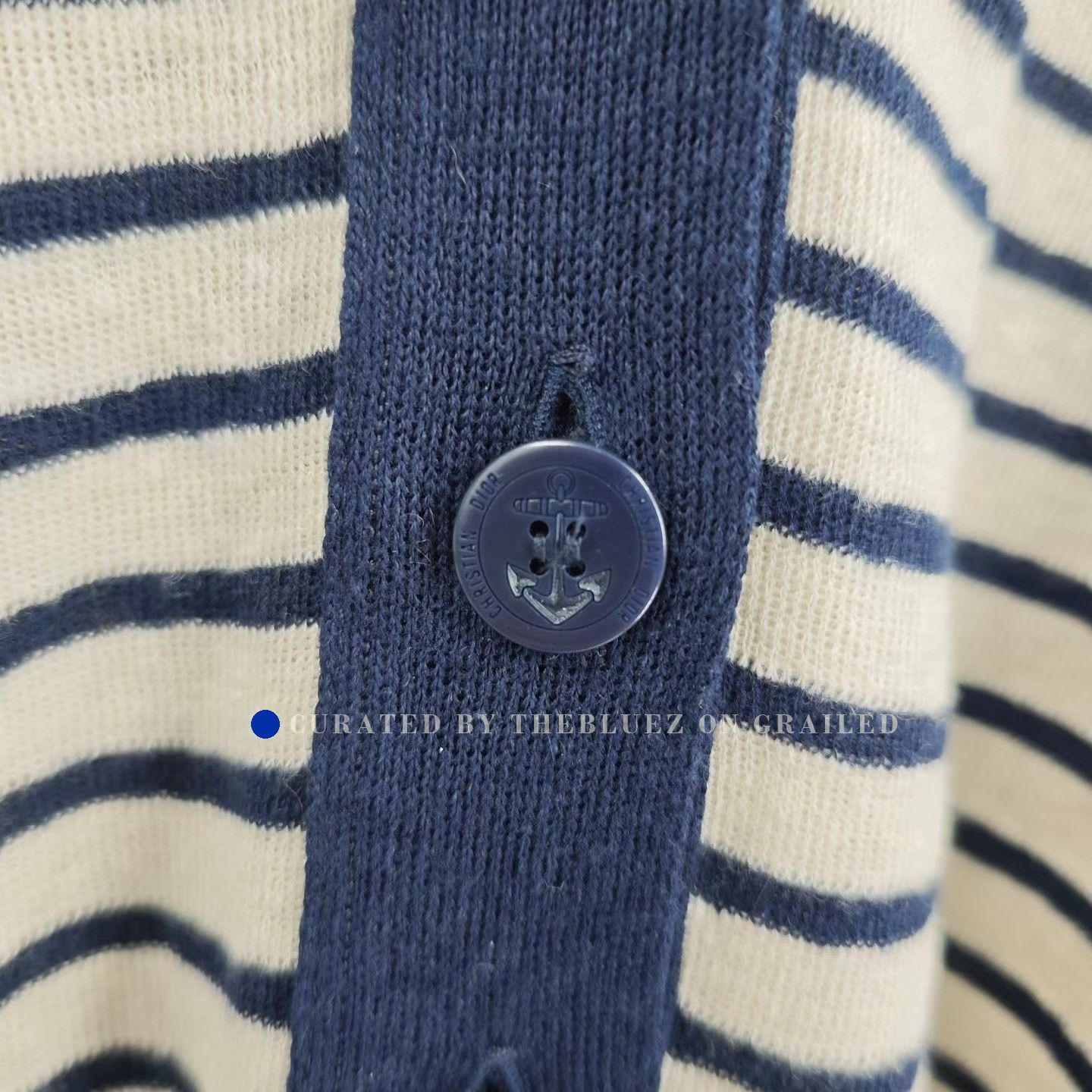 Dior Dior Logo Star Slogan Linen Cardigan Size XXS / US 00 / IT 34 - 4 Thumbnail