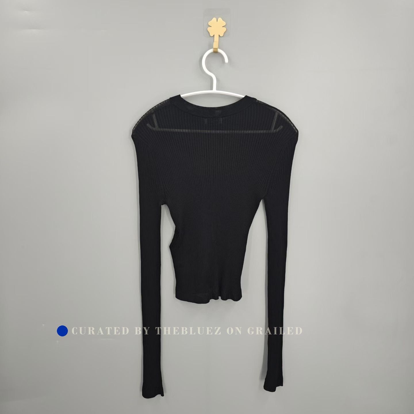 Saint Laurent Paris Saint Laurent Black Gold Logo Base Layer Size M / US 6-8 / IT 42-44 - 2 Thumbnail