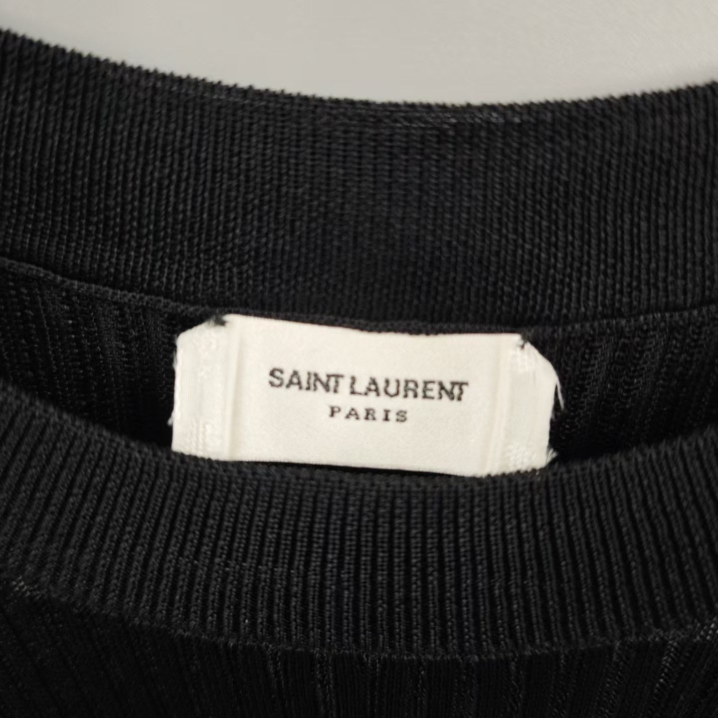 Saint Laurent Paris Saint Laurent Black Gold Logo Base Layer Size M / US 6-8 / IT 42-44 - 4 Thumbnail