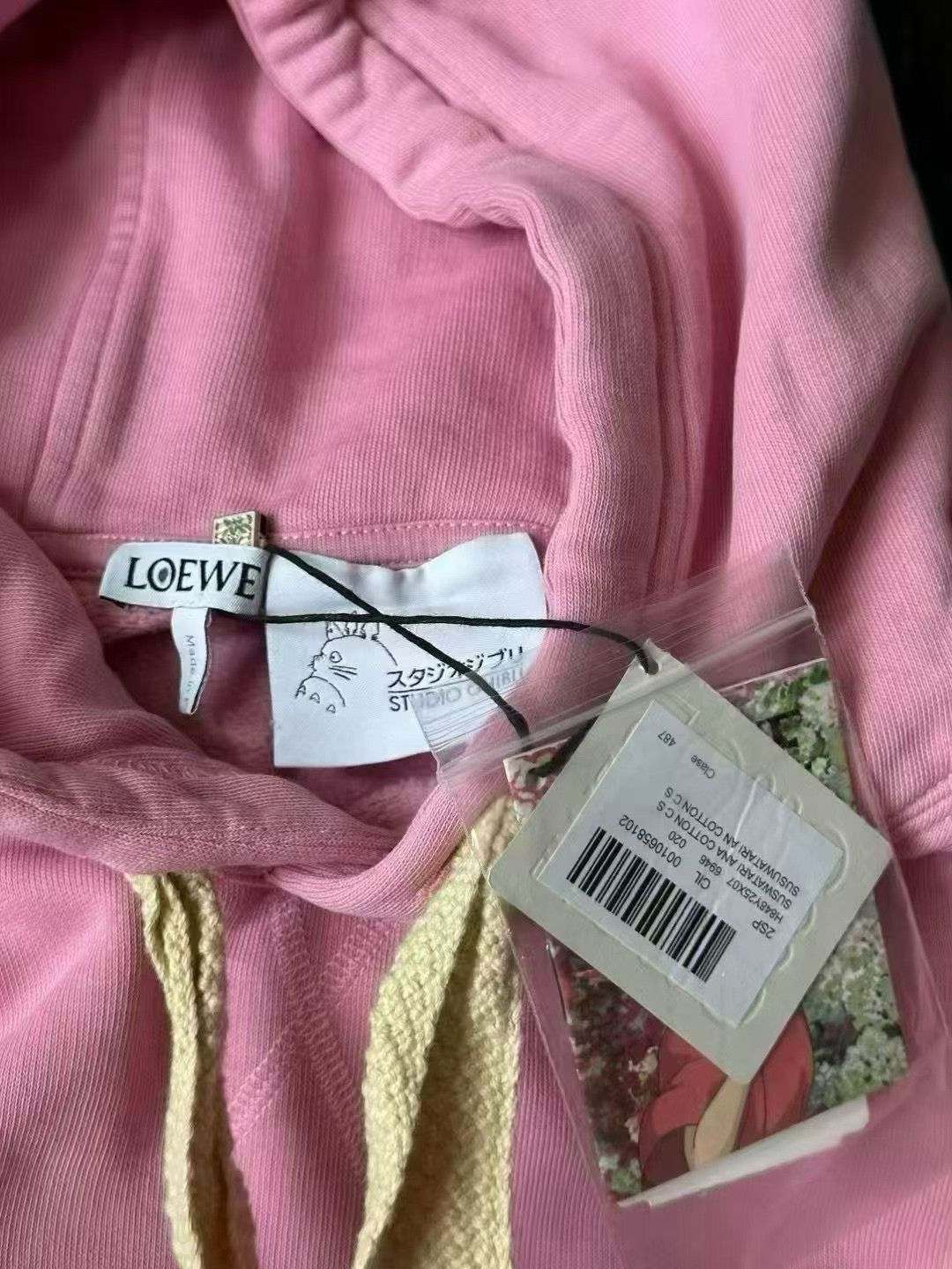 Loewe Loewe Pink Spirited Away Hoodie Size S / US 4 / IT 40 - 3 Thumbnail