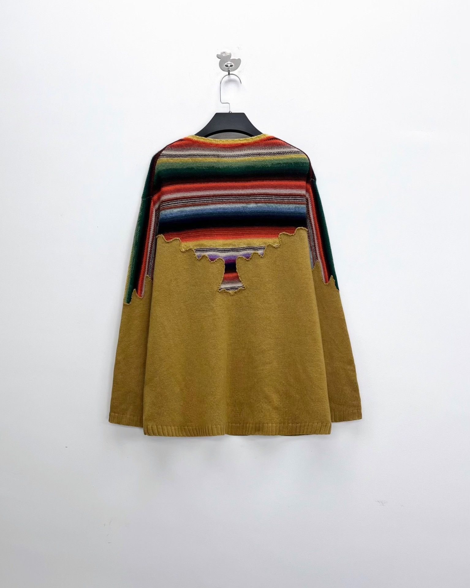 Dior Dior 2024 Runway Rainbow Stripe Cashmere Sweater Size S / US 4 / IT 40 - 2 Thumbnail